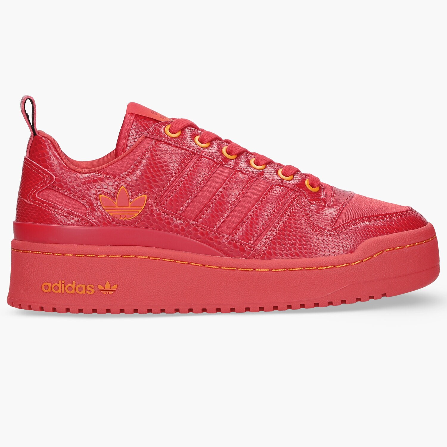 Buty sneakersy damskie ADIDAS FORUM BOLD W GV7660 CZERWONY