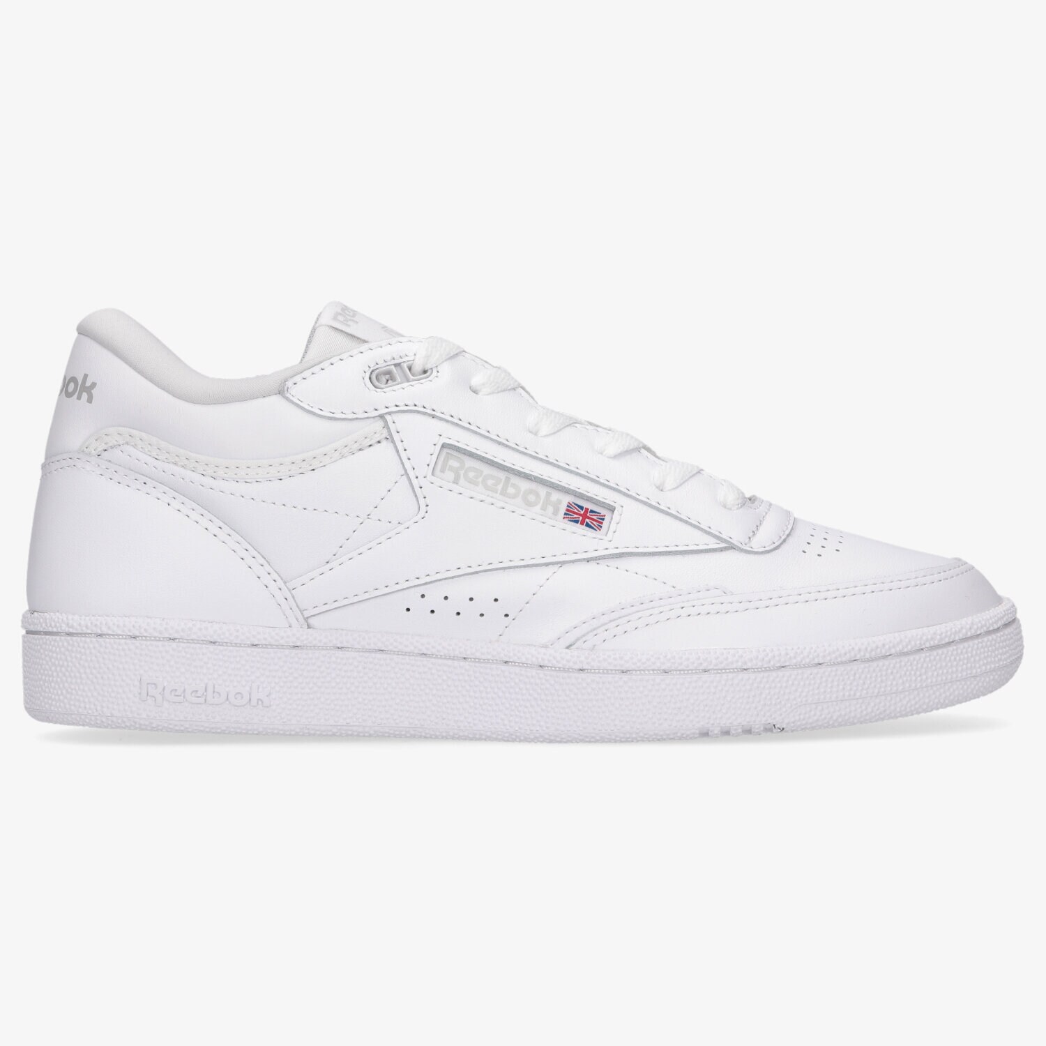 Buty sneakersy męskie REEBOK CLUB C MID II GZ7552 BIAŁY