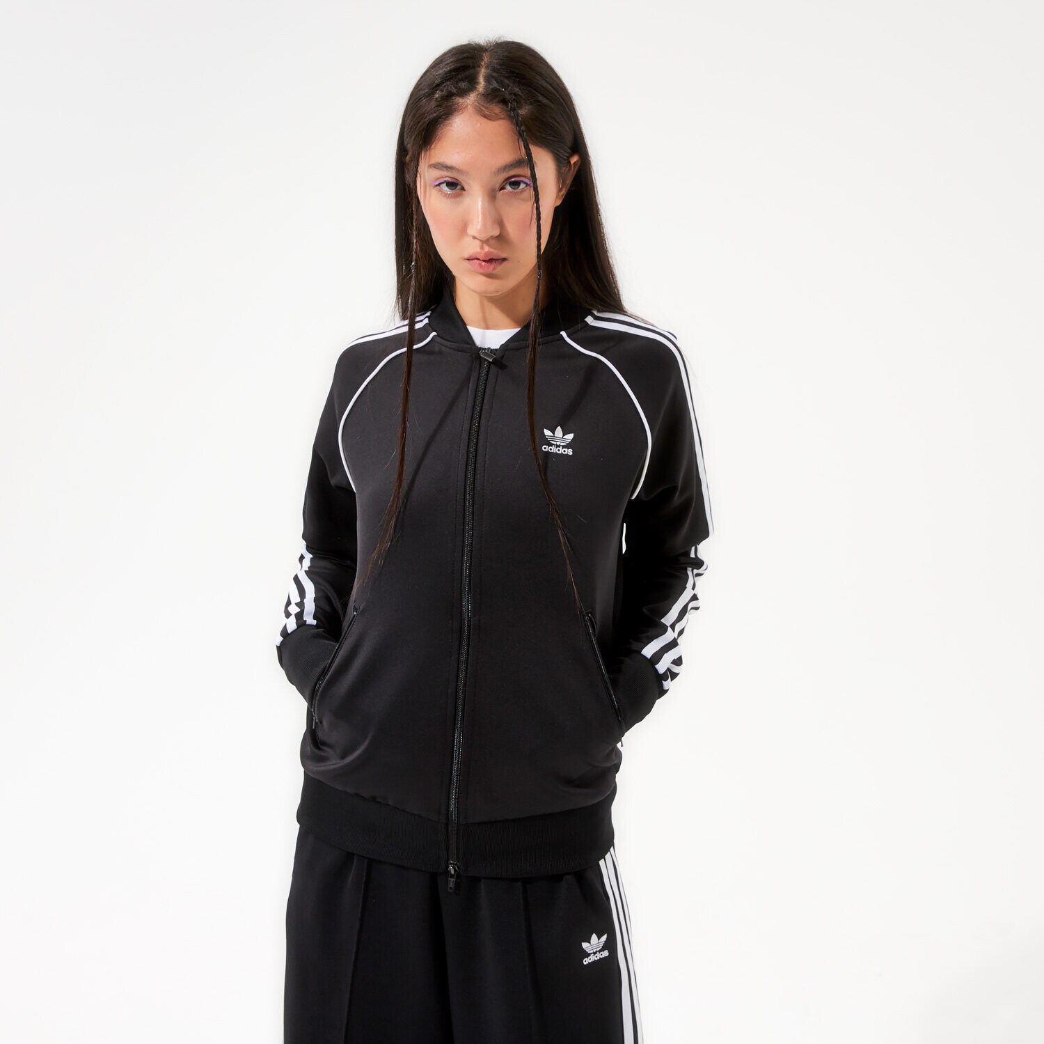 Bluza damska ADIDAS BLUZA ROZPINANA SST TRACKTOP PB #GD2374 CZARNY