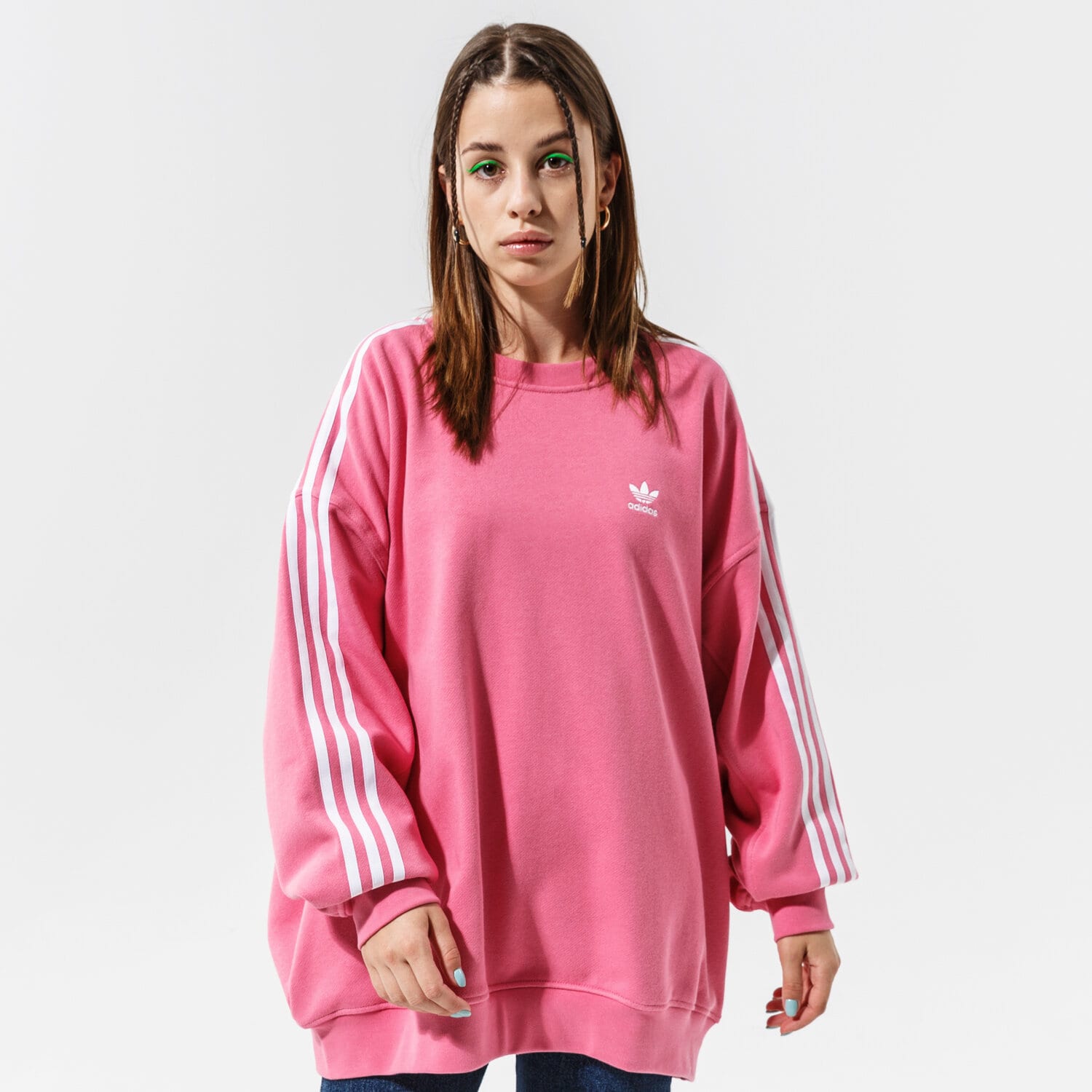 Bluza damska ADIDAS BLUZA OS SWEATSHIRT H33542 RÓŻOWY