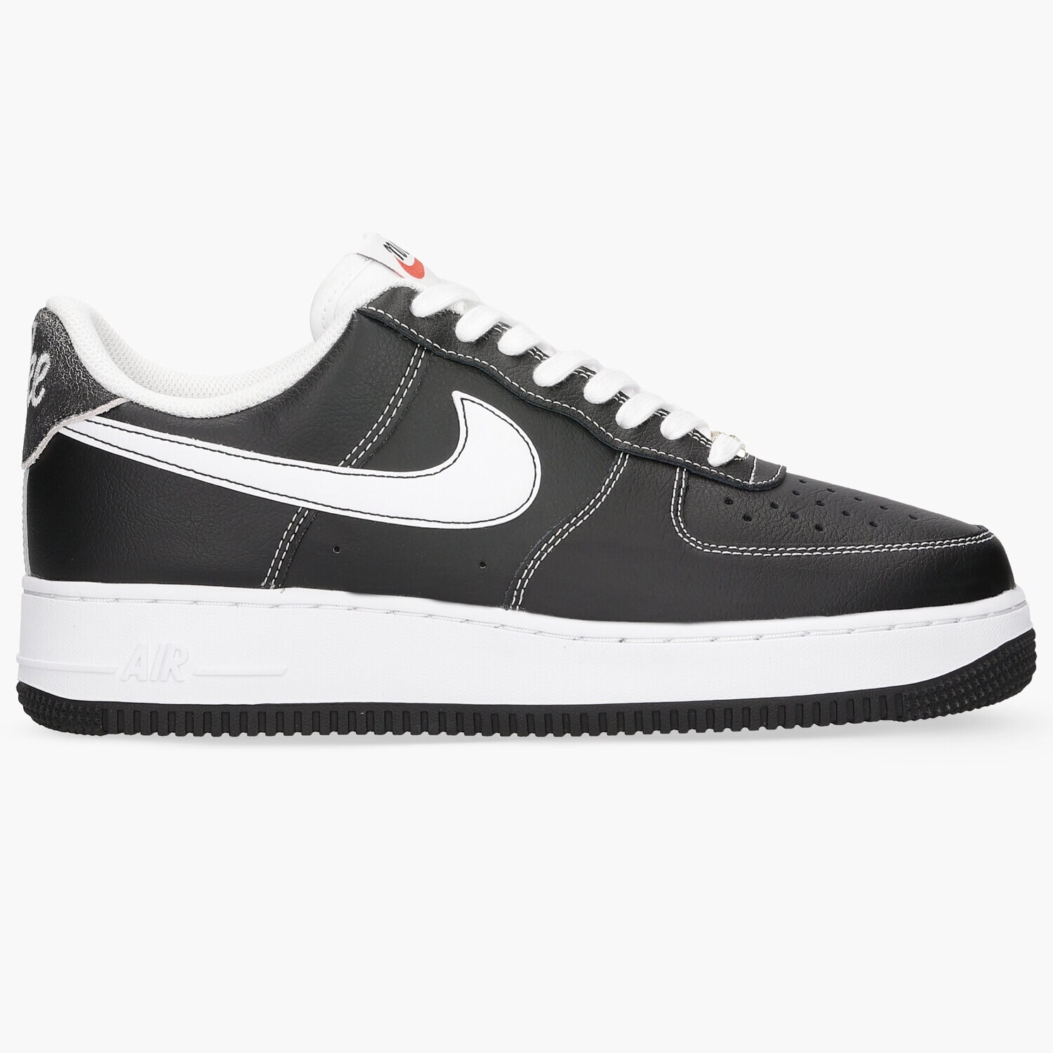 Buty sneakersy męskie NIKE AIR FORCE 1 '07 DA8478-001 CZARNY