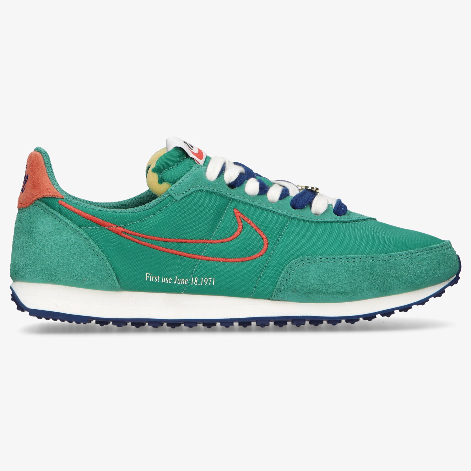 Buty sneakersy męskie NIKE WAFFLE TRAINER 2 DH4390-300 ZIELONY