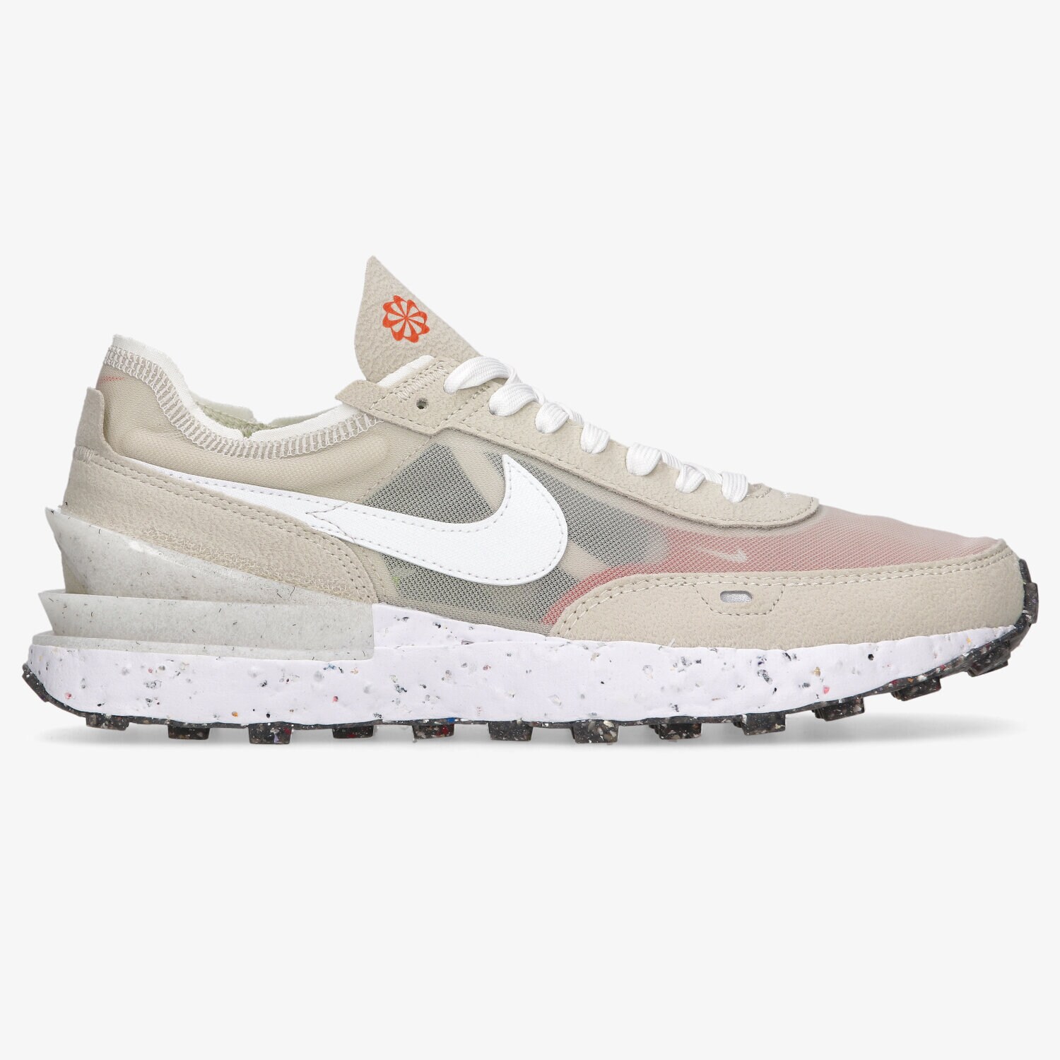 Buty sneakersy męskie NIKE WAFFLE ONE CRATER DC2650-200 BEŻOWY