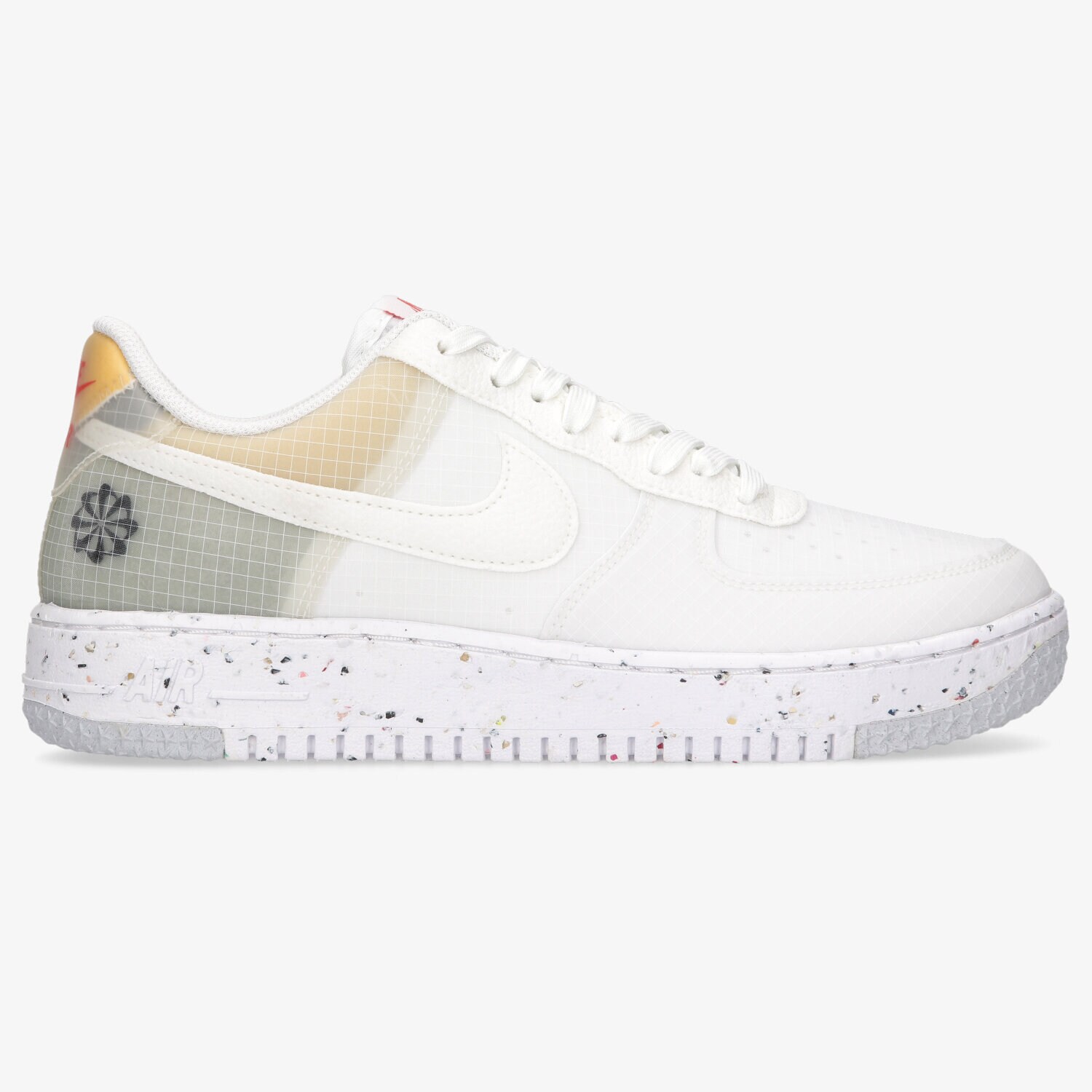 Buty sneakersy męskie NIKE AIR FORCE 1 CRATER DH2521-100 BIAŁY