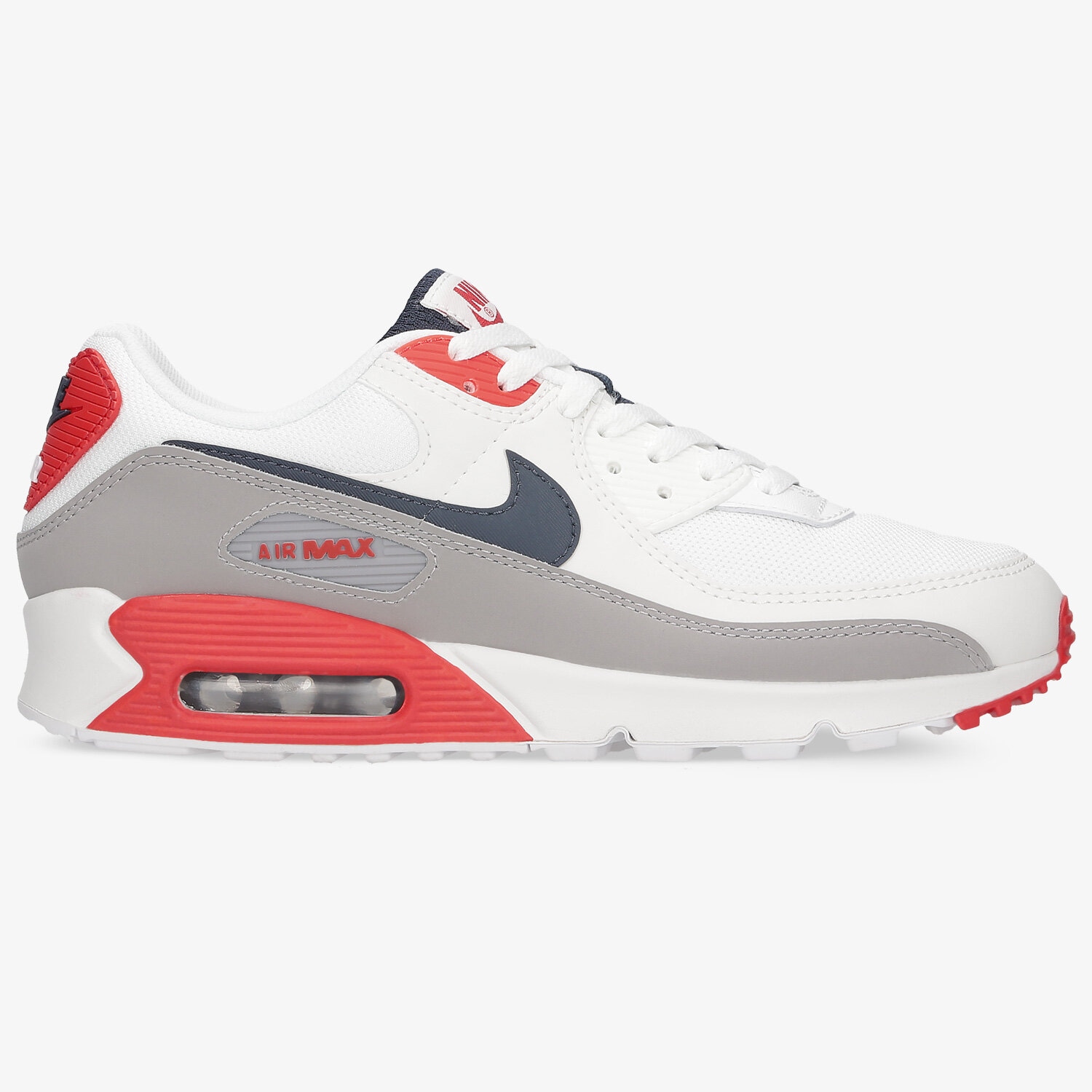 Buty sneakersy męskie NIKE AIR MAX 90 DB0625-101 BIAŁY