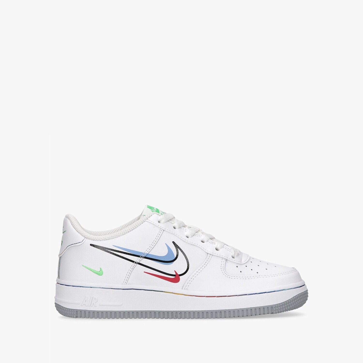 Buty sneakersy dla dzieci NIKE AIR FORCE 1 LOW DM9473-100 BIAŁY