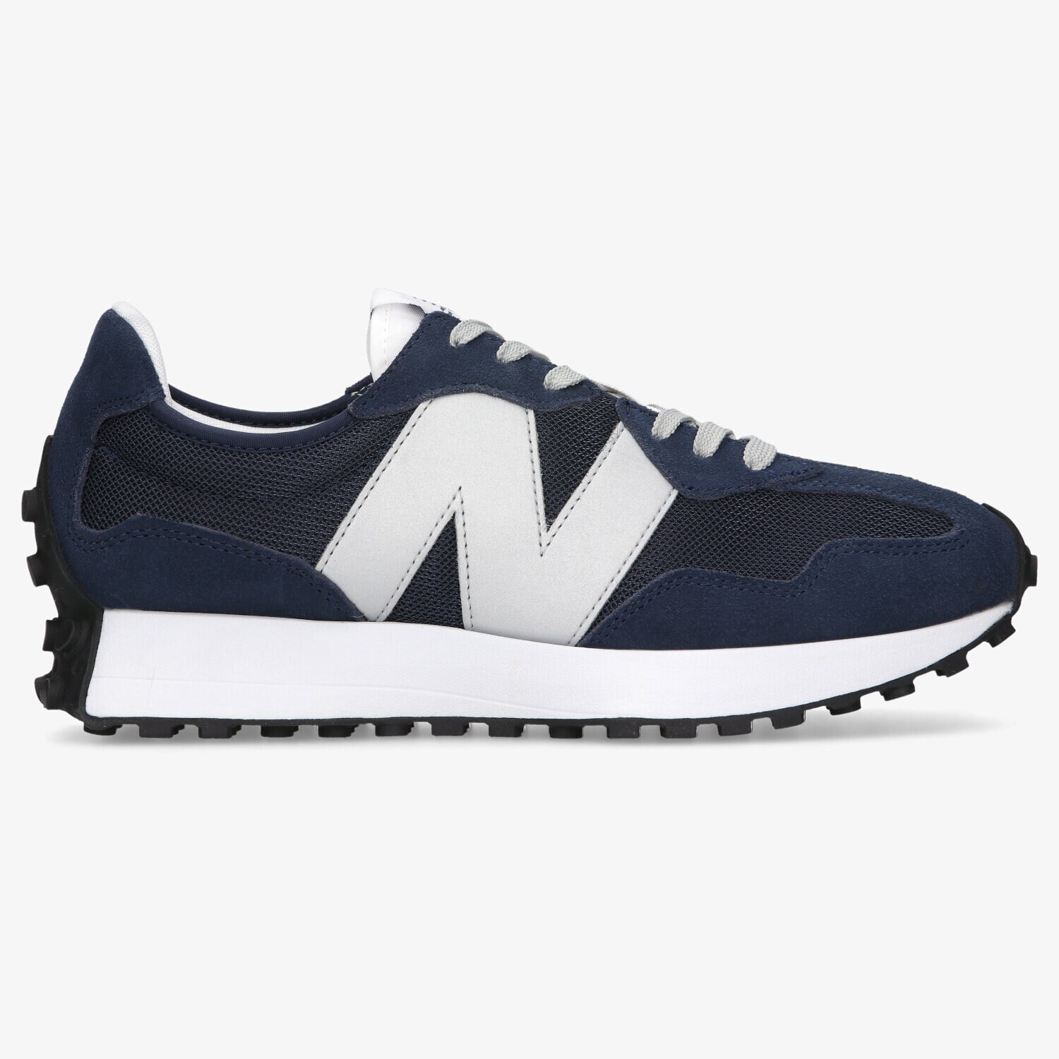 Buty sneakersy męskie NEW BALANCE 327  MS327MD1 GRANATOWY