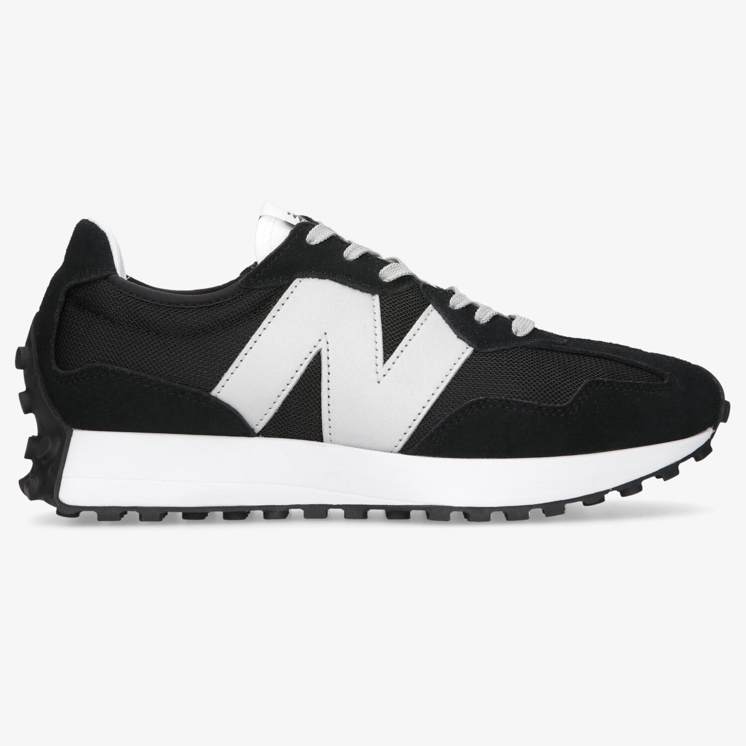 Buty sneakersy męskie NEW BALANCE 327 MS327MM1 CZARNY