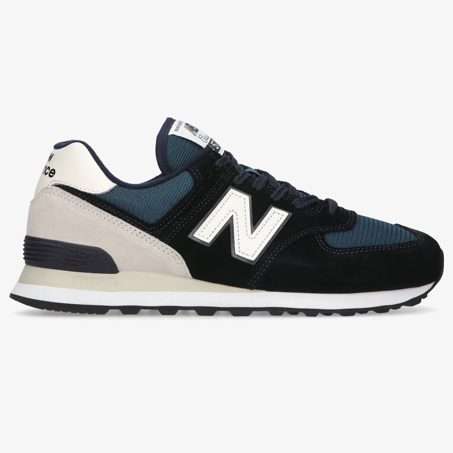 Buty sneakersy męskie NEW BALANCE 574 ML574BD2 GRANATOWY