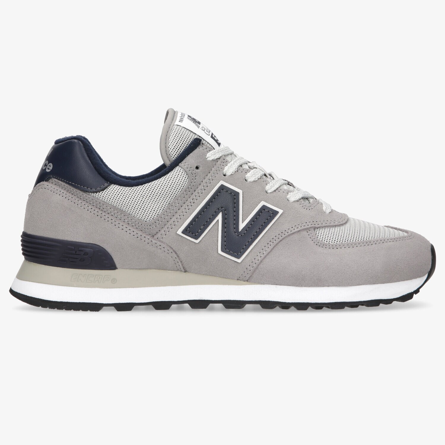 Buty sneakersy męskie NEW BALANCE 574 ML574BE2 SZARY