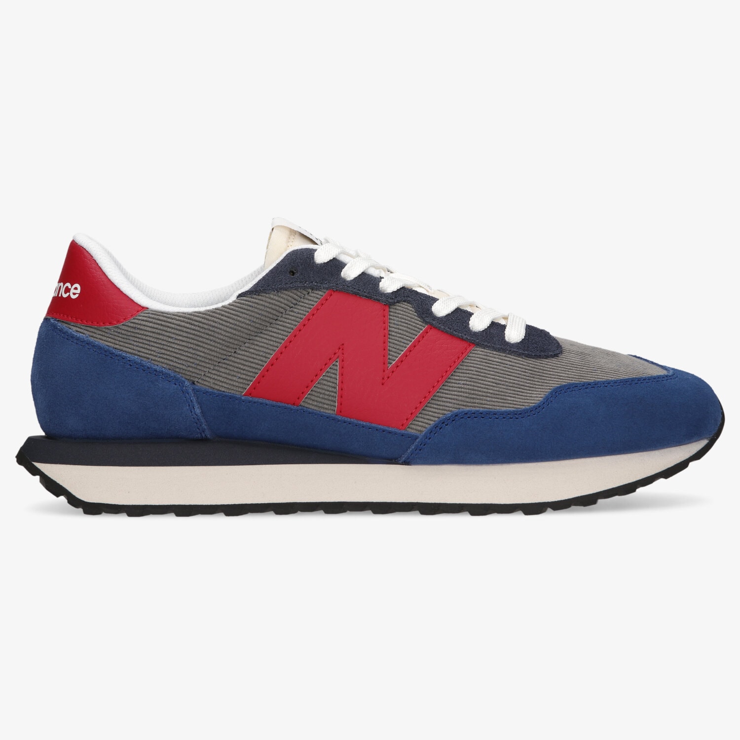Buty sneakersy męskie NEW BALANCE 237  MS237LE1 NIEBIESKI