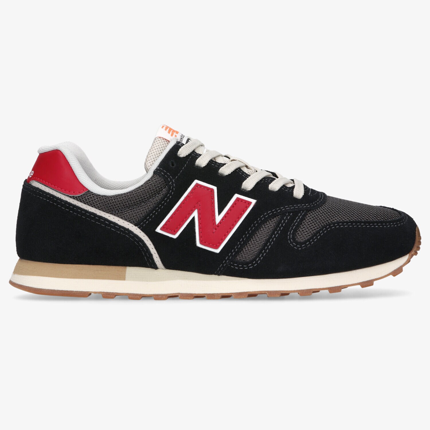 Buty sneakersy męskie NEW BALANCE 373 ML373HL2 CZARNY