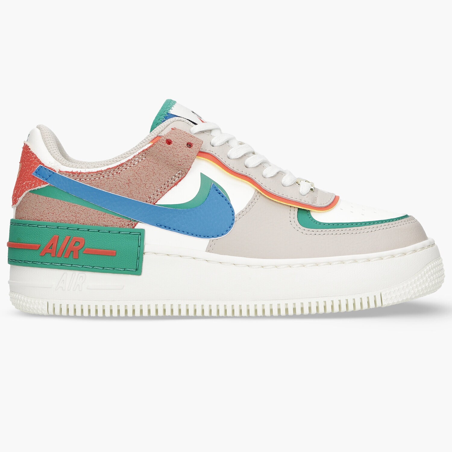 Buty sneakersy damskie NIKE AIR FORCE 1 SHADOW CI0919-109 BIAŁY