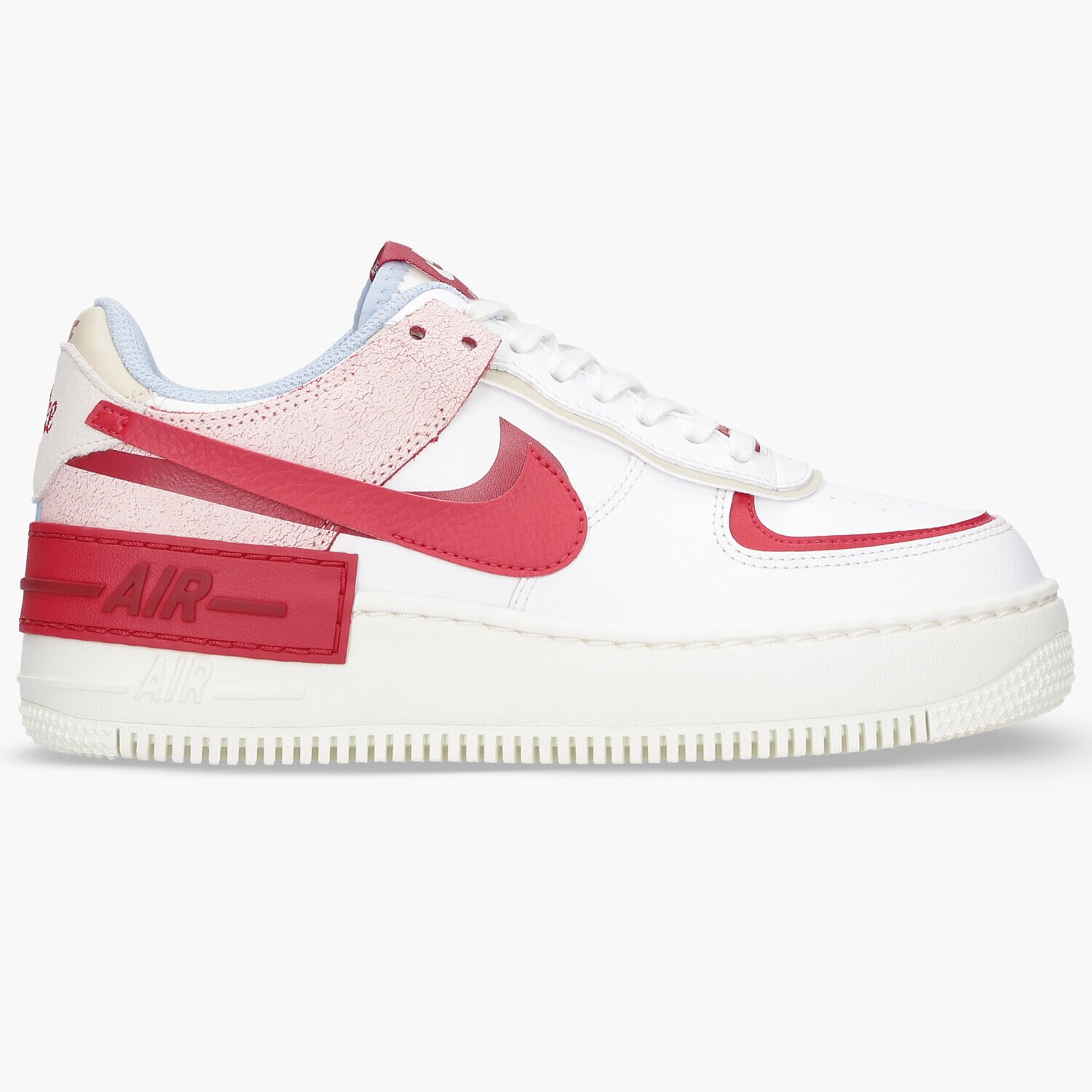 Buty sneakersy damskie NIKE AIR FORCE 1 SHADOW CI0919-108 BIAŁY