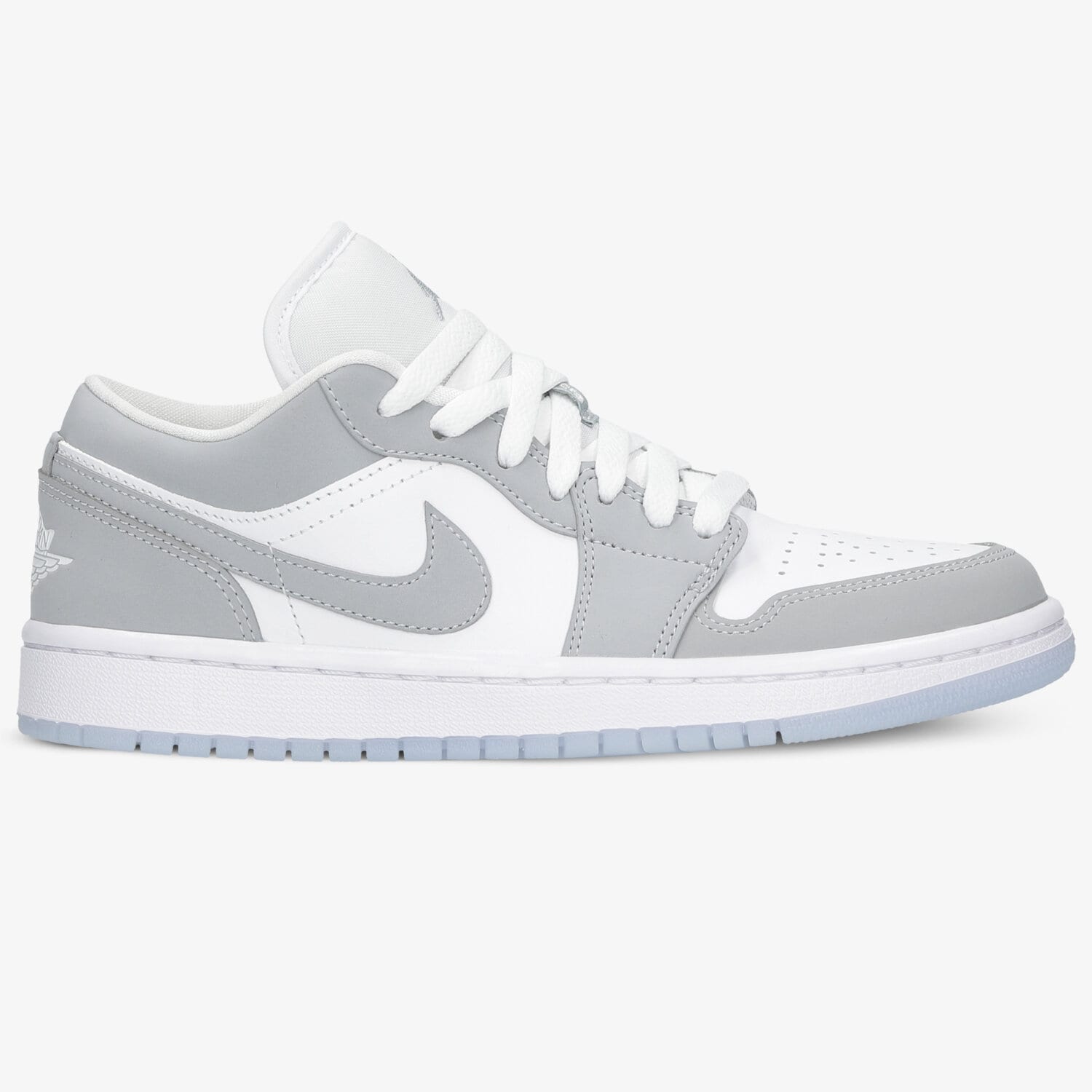 Buty sneakersy damskie JORDAN 1 LOW DC0774-105 SZARY