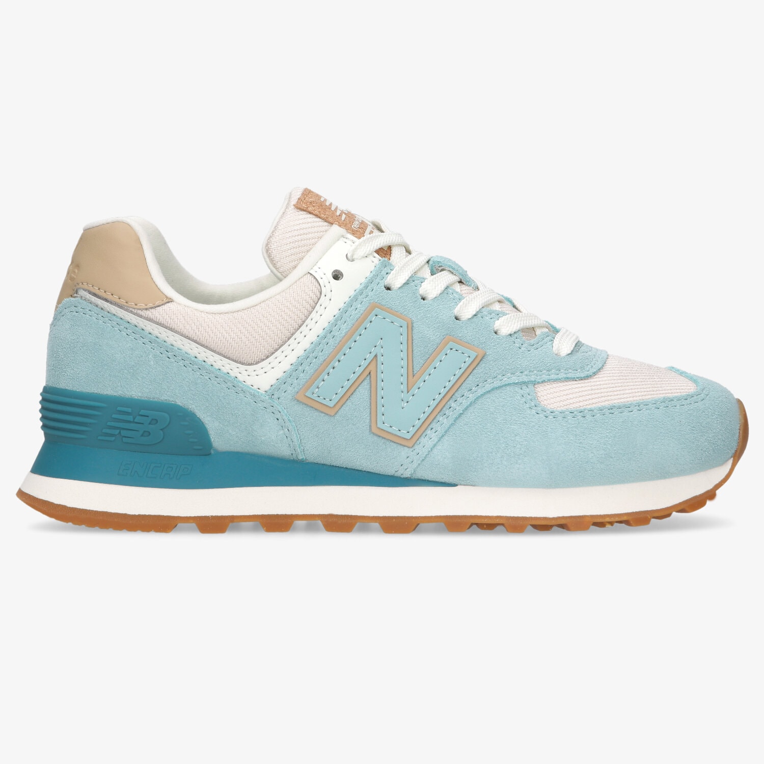 Buty sneakersy damskie NEW BALANCE 574  WL574SG2 NIEBIESKI