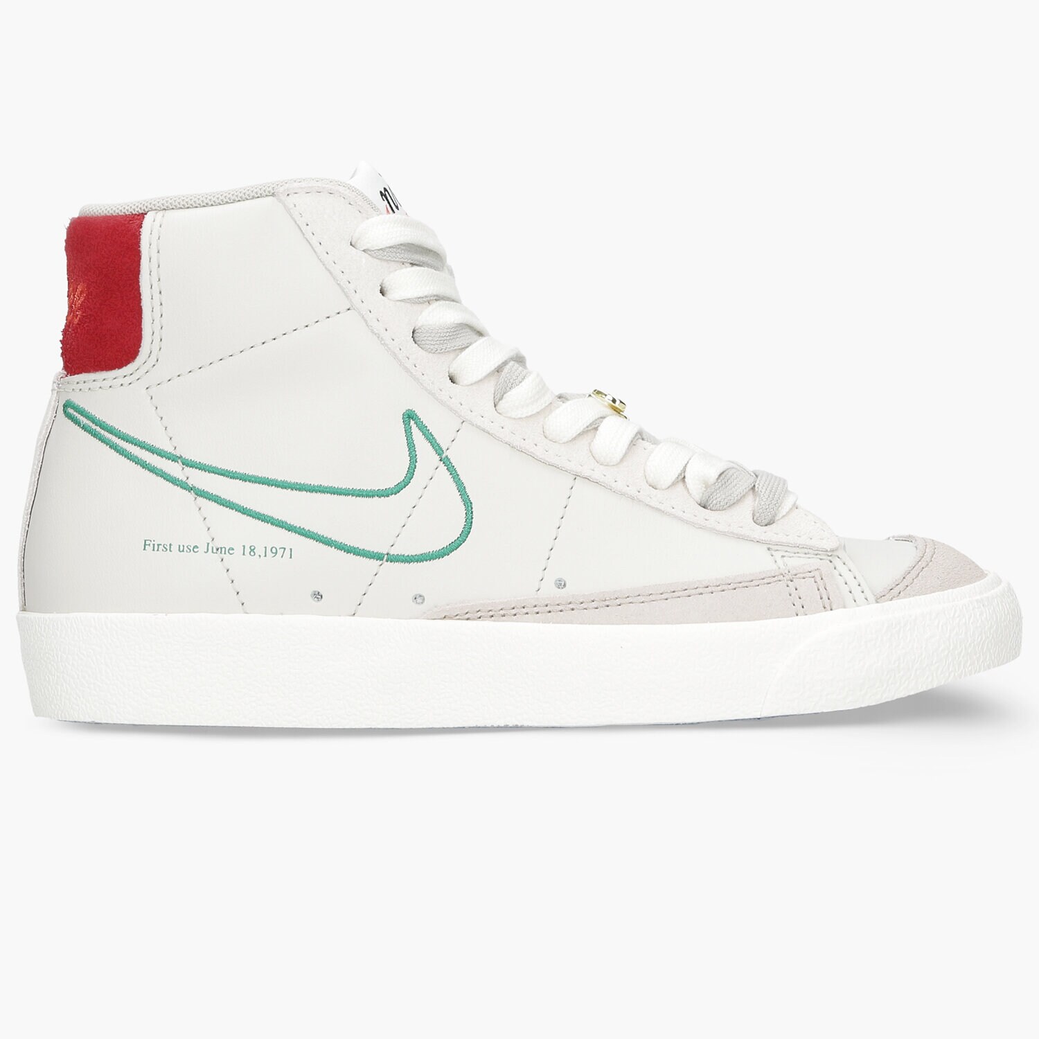 Buty sneakersy damskie NIKE BLAZER MID '77 SE DH6757-001 BEŻOWY