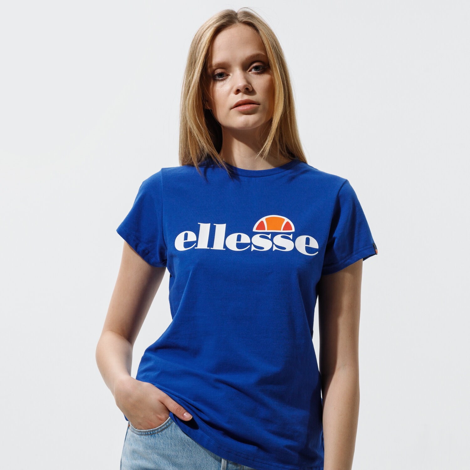 Koszulka, t-shirt damski ELLESSE T-SHIRT HAYES TEE SHIRT BLUE SGI11399402 NIEBIESKI