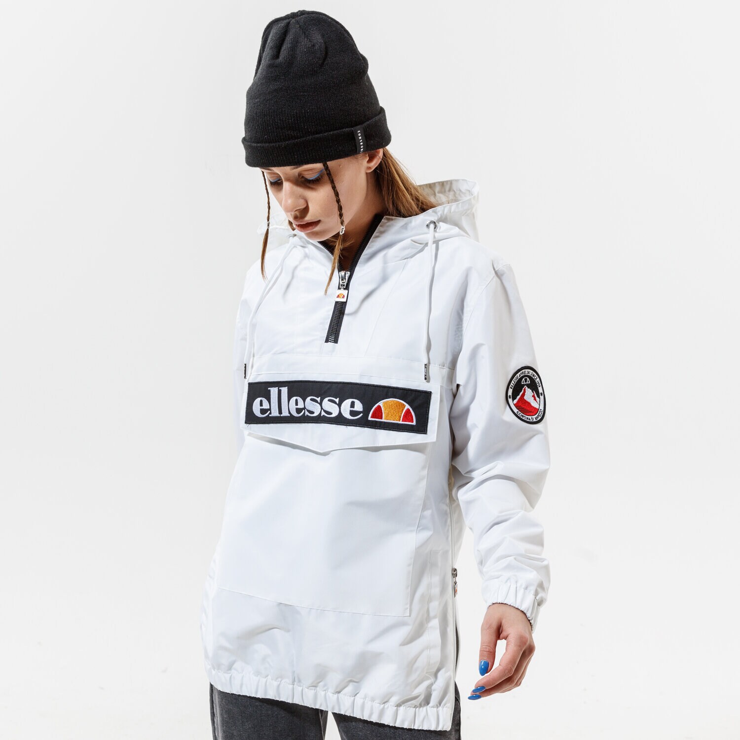 Kurtka wiosenna / jesienna damska ELLESSE KURTKA MONTEZ OH JACKET WHT SGI09429908 BIAŁY
