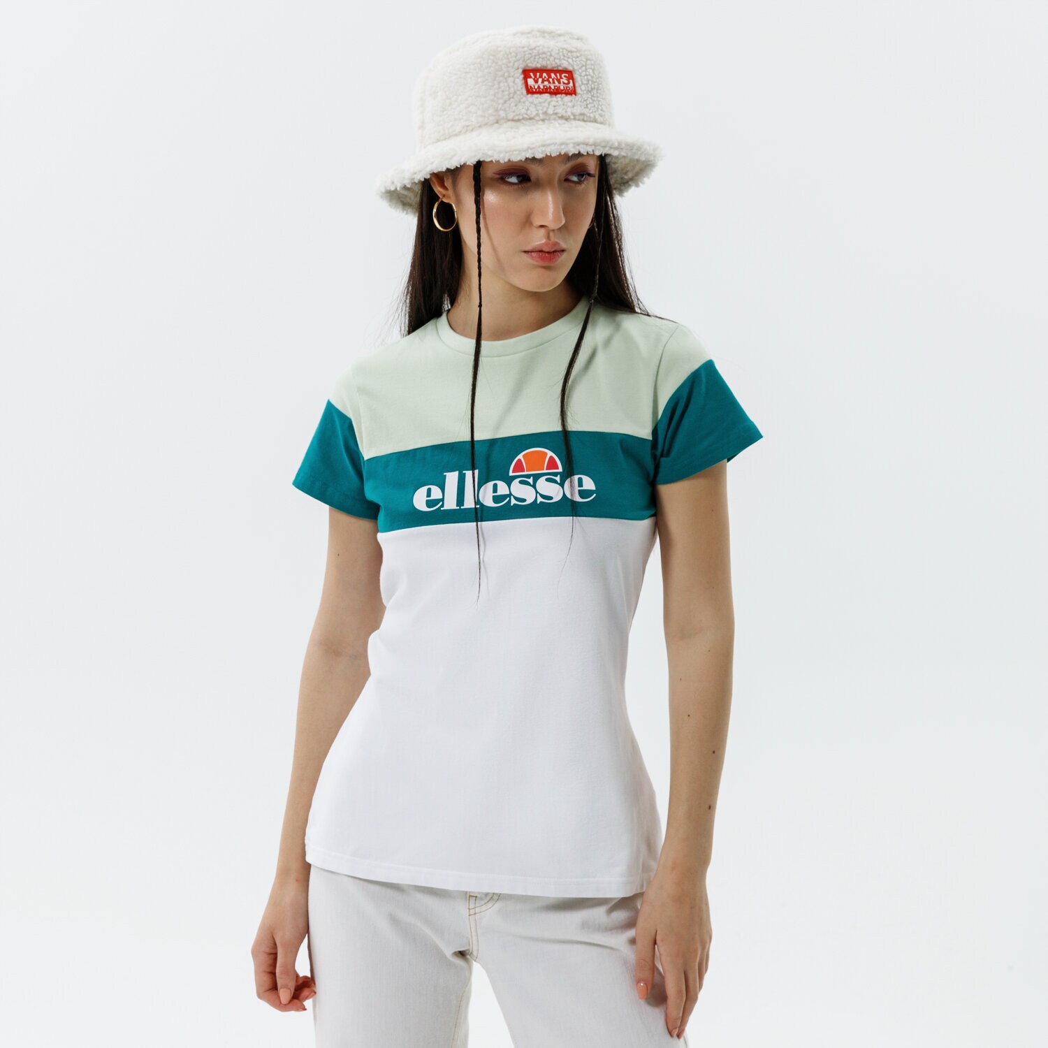 Koszulka, t-shirt damski ELLESSE T-SHIRT CAKE TEE WHT SGI11060908 BIAŁY