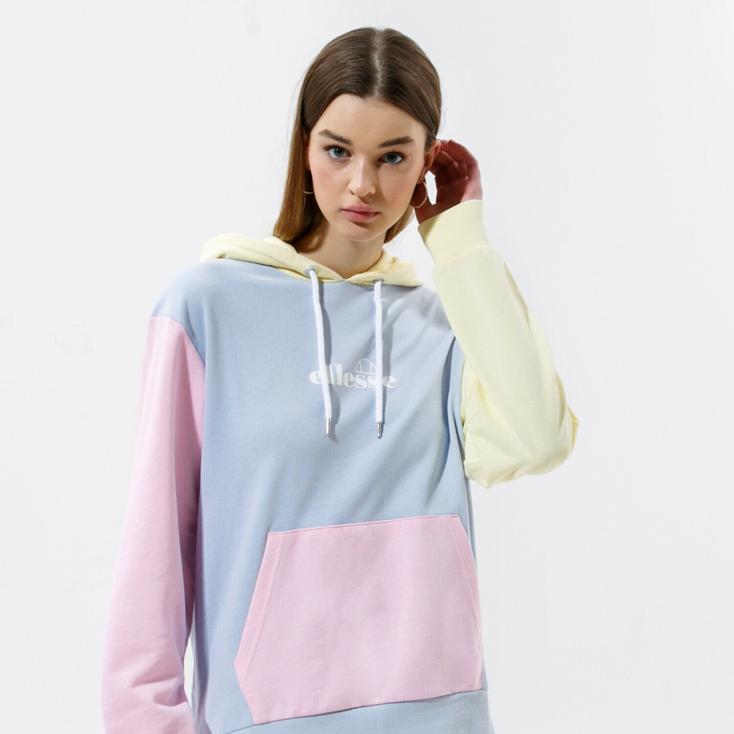 Bluza damska ELLESSE BLUZA Z KAPTUREM ARRIVERDERCI OH HOODY MLT SGJ11883940 MULTICOLOR