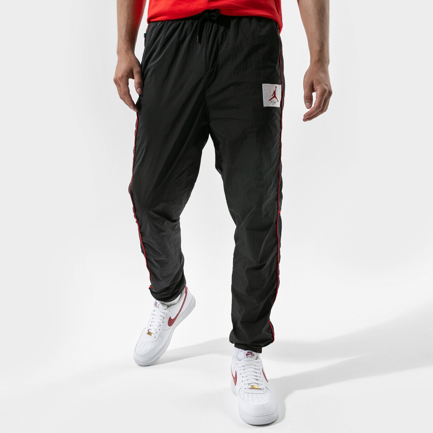 Spodnie sportowe męskie JORDAN SPODNIE M J FLIGHT WARMUP PANT CK6656-010 CZARNY