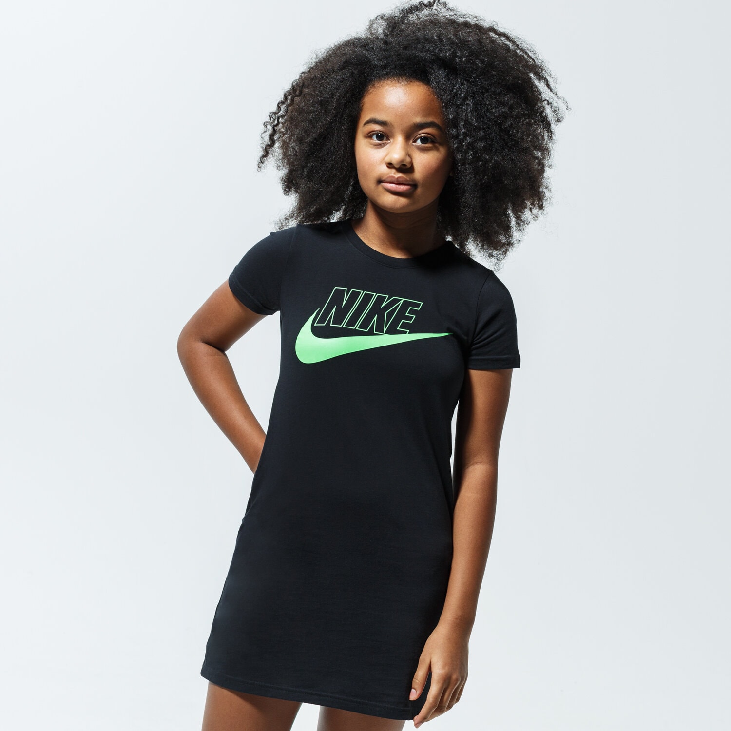 NIKE SUKIENKA SPORTSWEAR GIRL CU8375-011 CZARNY