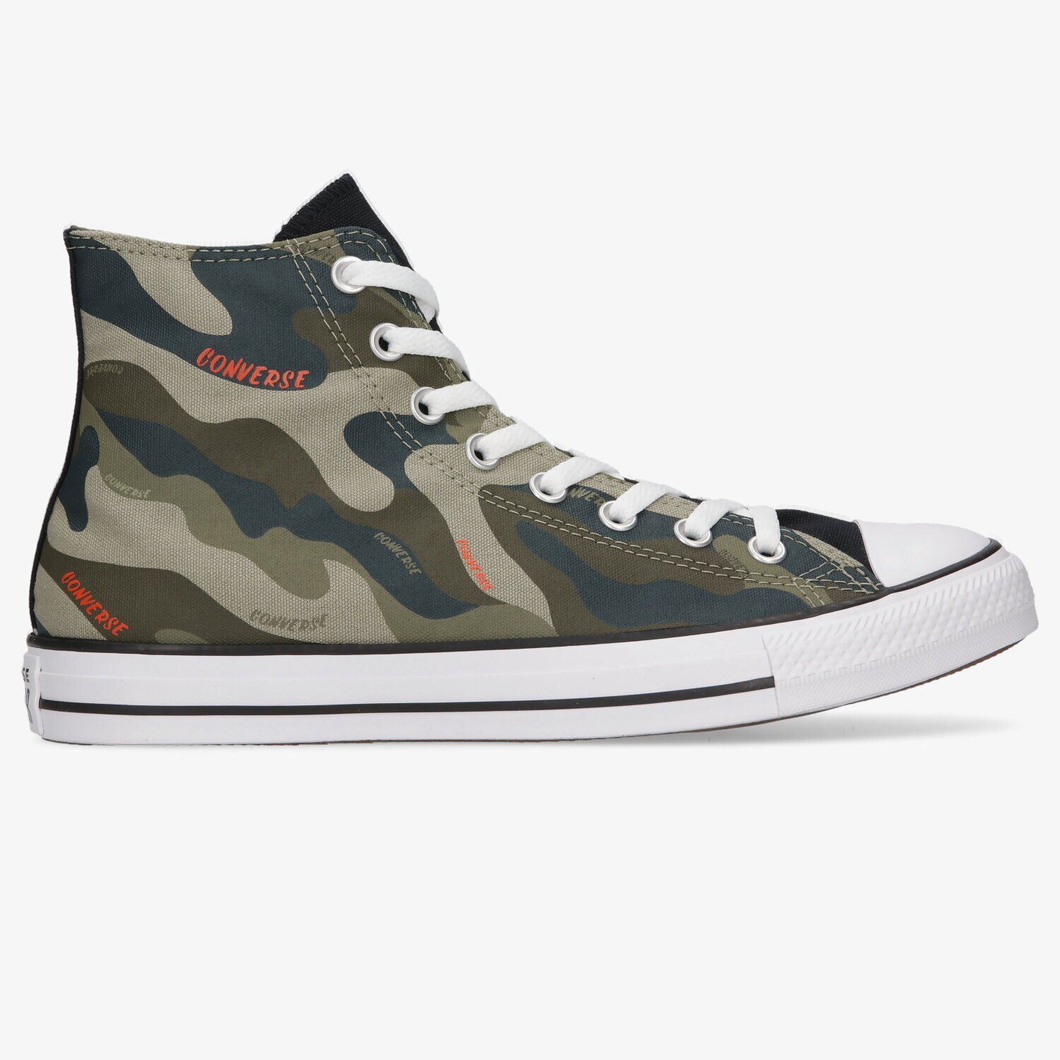 Buty sneakersy męskie CONVERSE CHUCK TAYLOR ALL STAR 171454C ZIELONY