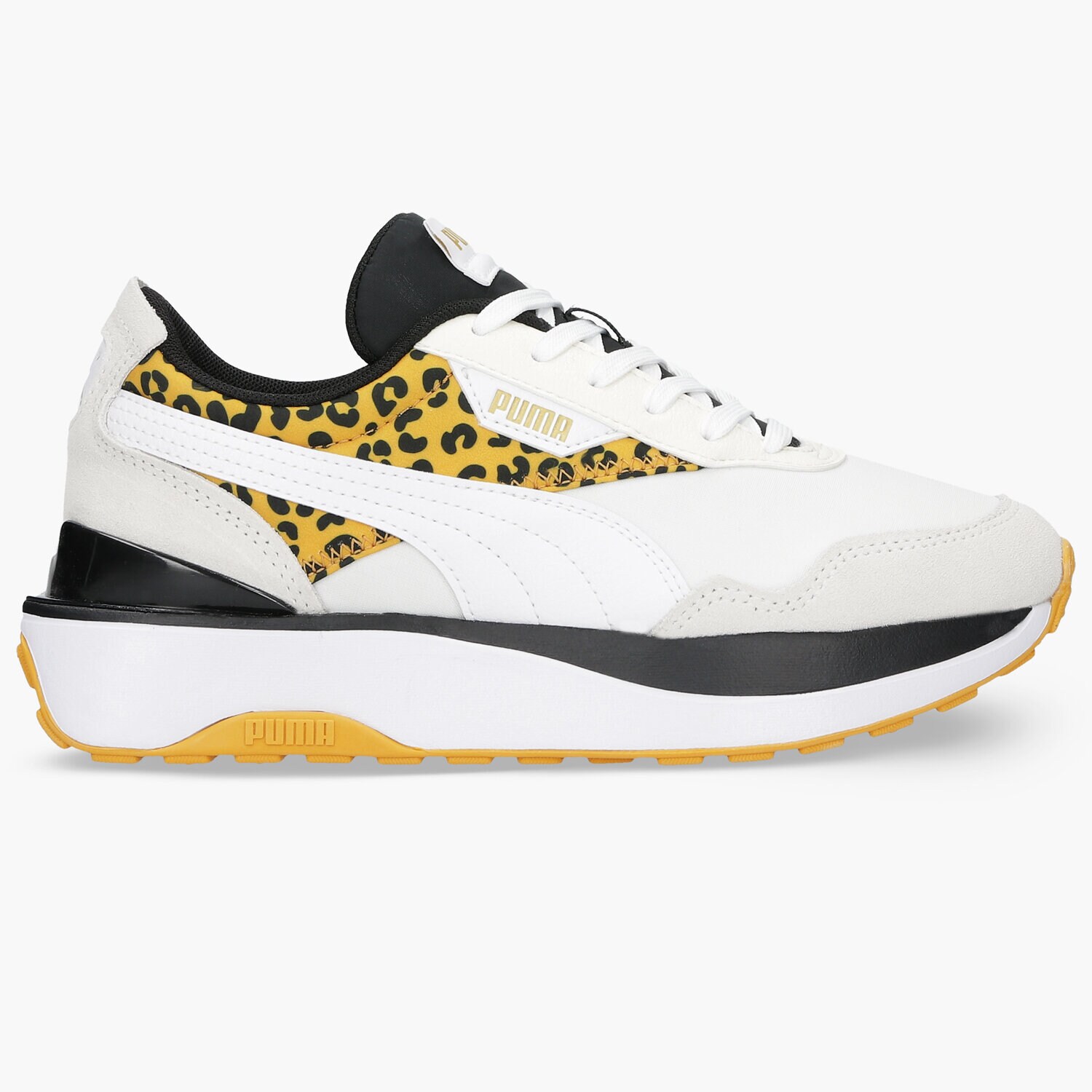 Buty sneakersy dla dzieci PUMA CRUISE RIDER ROAR JR 38185801 BIAŁY
