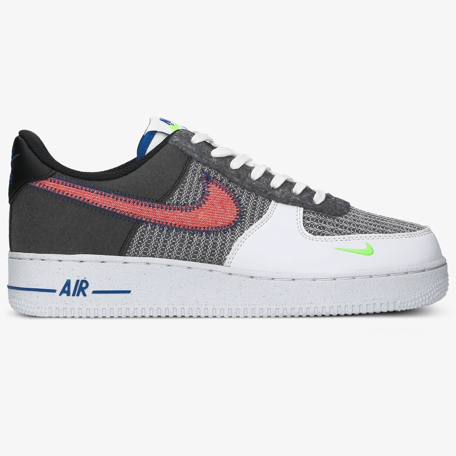 Buty sneakersy męskie AIR FORCE 1 07 CU5625-122 BIAŁY