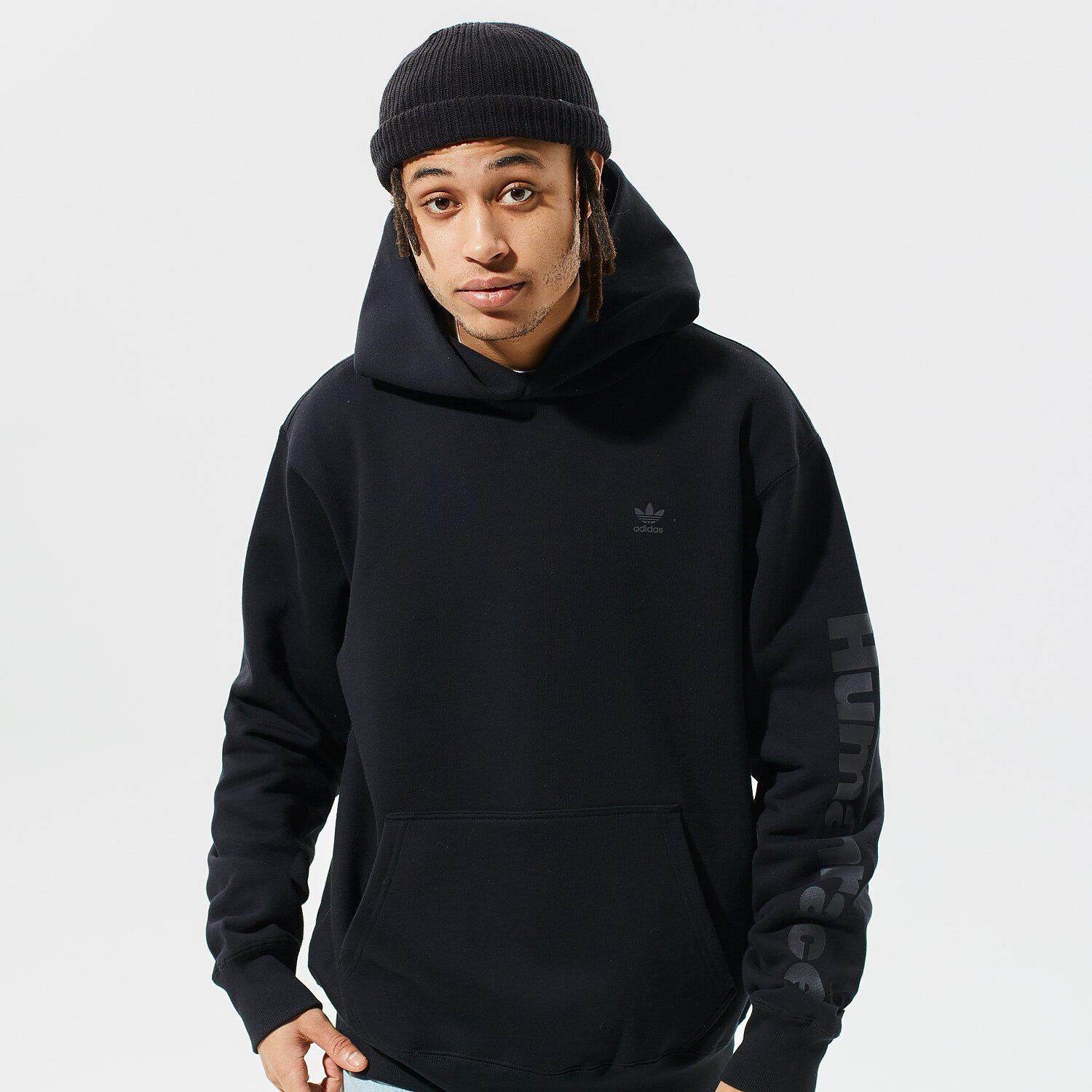 Bluza męska ADIDAS BLUZA Z KAPTUREM PHARRELL BF HOODIE GT4326 CZARNY