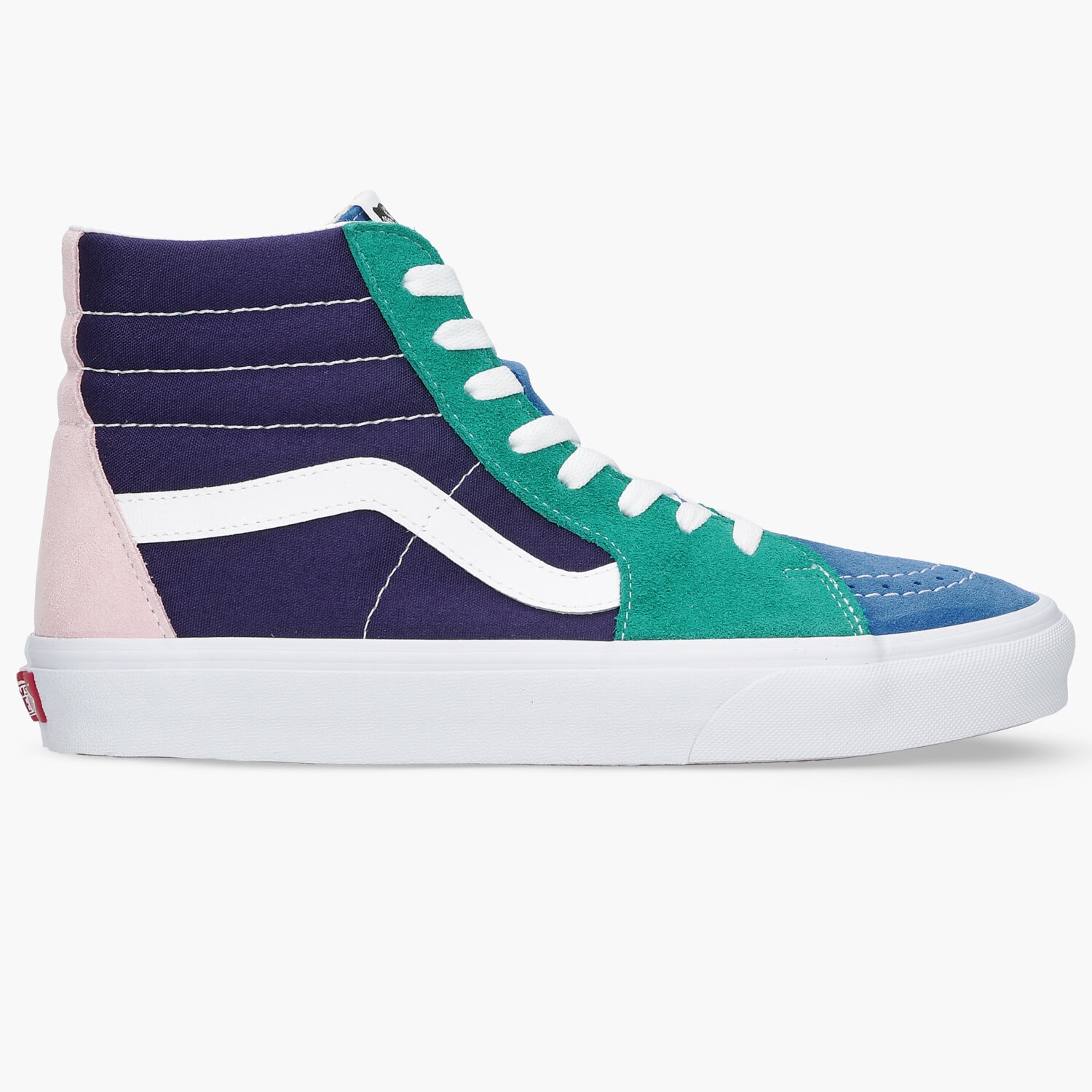 Buty sneakersy męskie VANS SK8-HI VN0A32QG9EJ1 MULTICOLOR