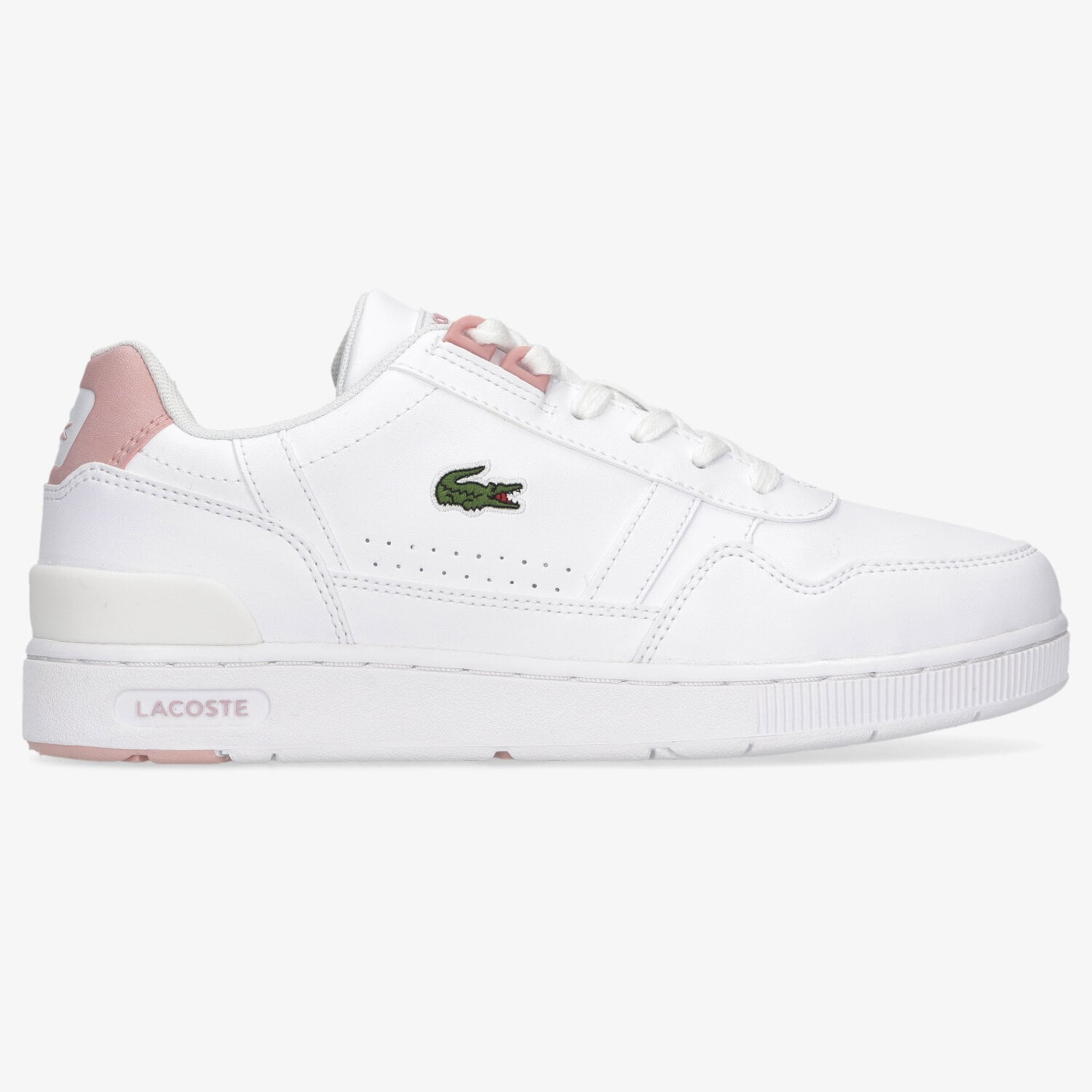 Buty sneakersy dla dzieci LACOSTE T-CLIP 0121 1 SUJ 742SUJ00041Y9 BIAŁY