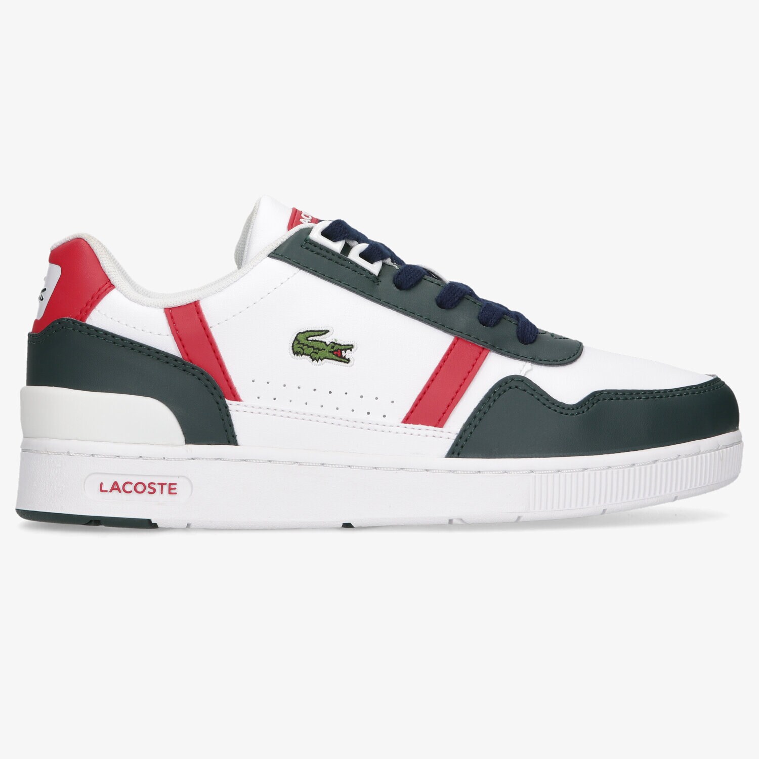 Buty sneakersy dla dzieci LACOSTE T-CLIP 0121 2 SUJ 742SUJ00101R5 MULTICOLOR