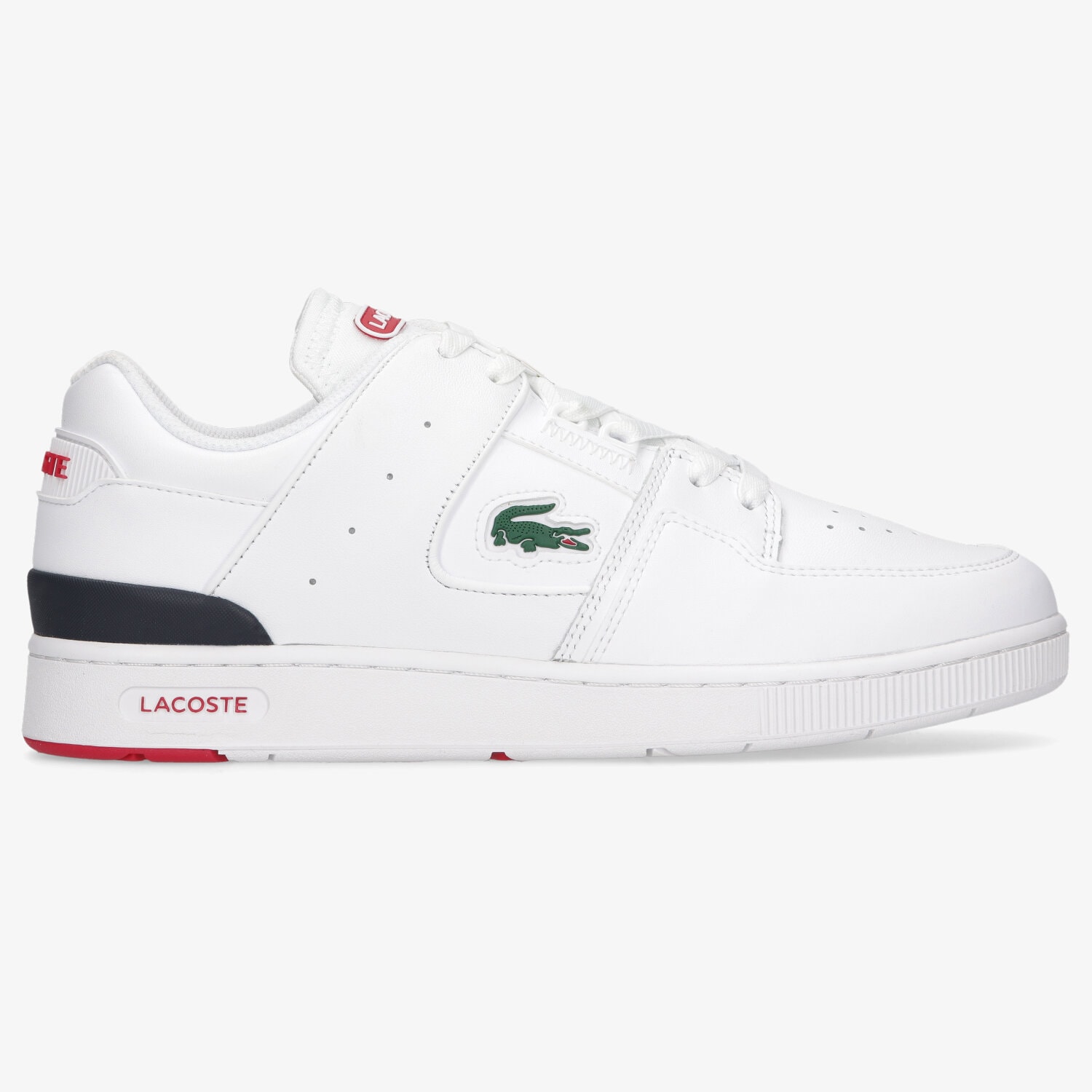 Buty sneakersy męskie LACOSTE COURT CAGE 0721 1 SMA 741SMA0027407 BIAŁY