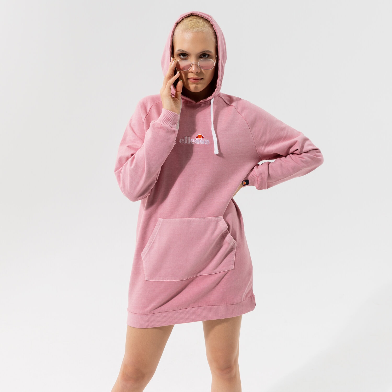 Bluza damska ELLESSE BLUZA Z KAPTUREM TRIPHALA DRESS PINK SGK13152814 RÓŻOWY