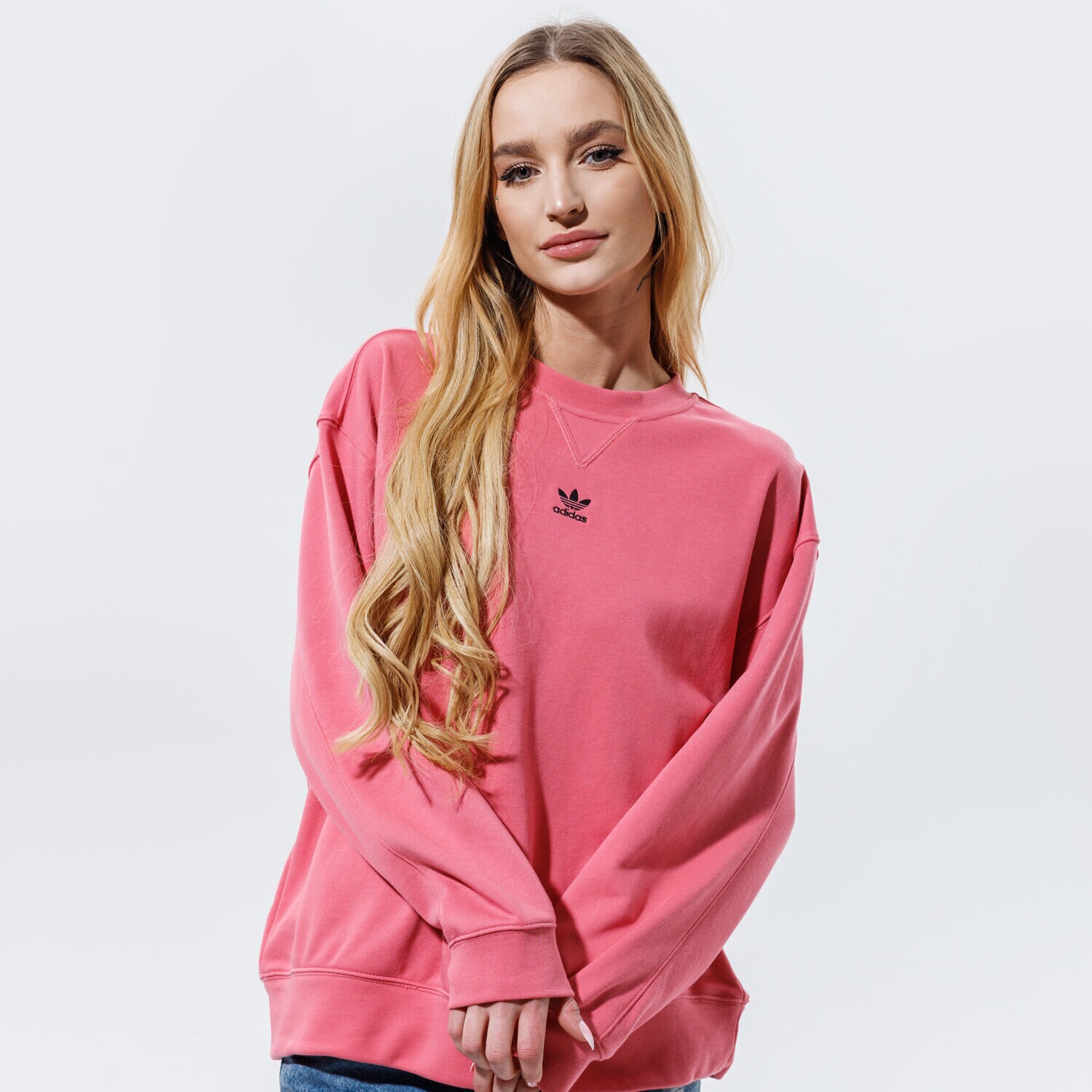 Bluza damska ADIDAS BLUZA SWEATSHIRT H36802 RÓŻOWY