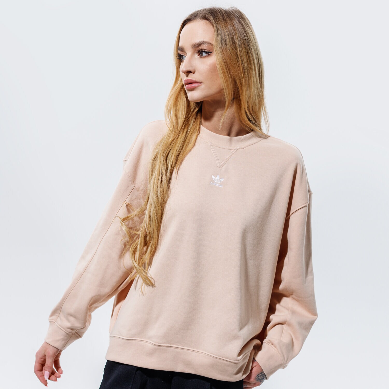 Bluza damska ADIDAS BLUZA SWEATSHIRT H45583 RÓŻOWY