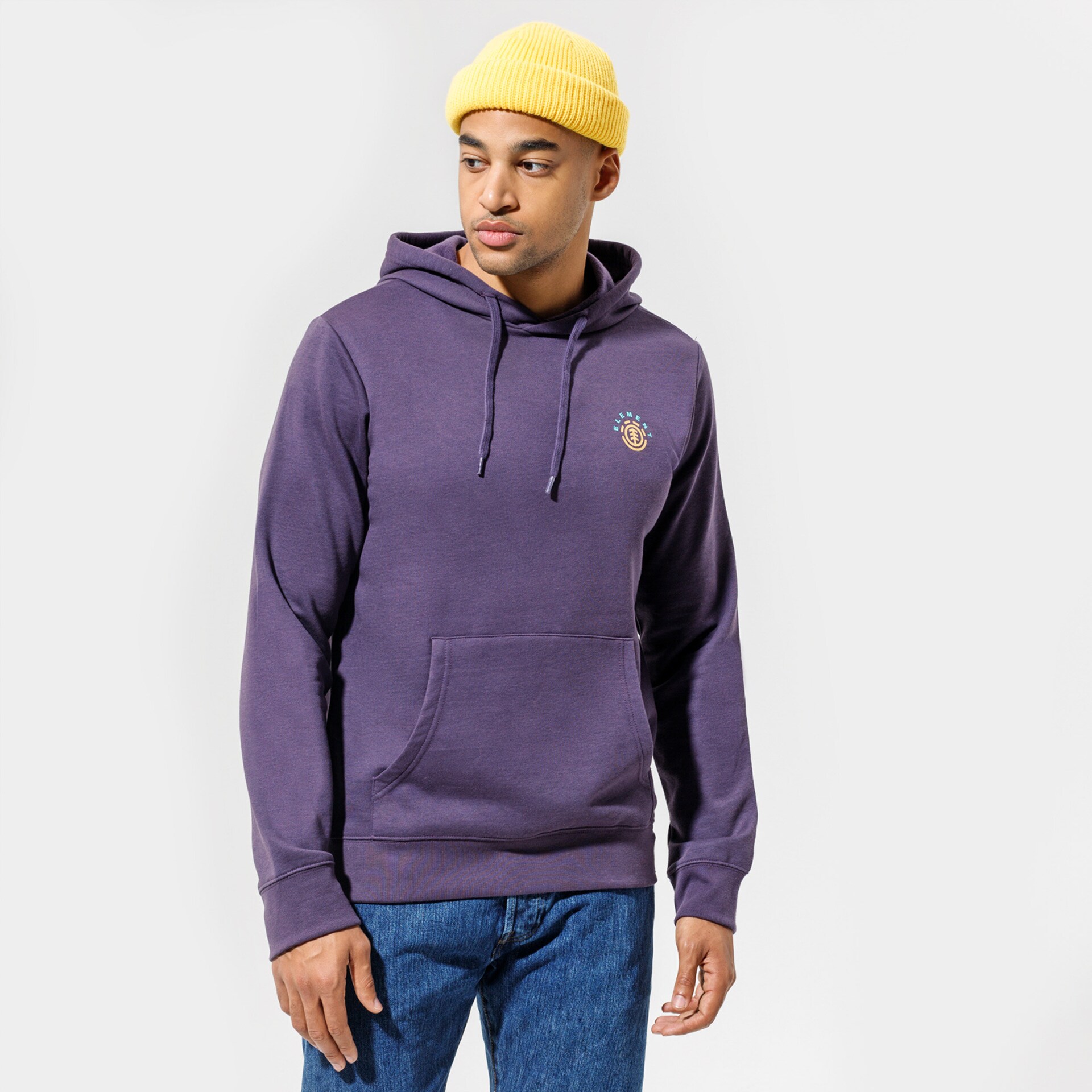 Bluza męska ELEMENT BLUZA Z KAPTUREM IVYHILL HOOD Z1HOE14778 GRANATOWY