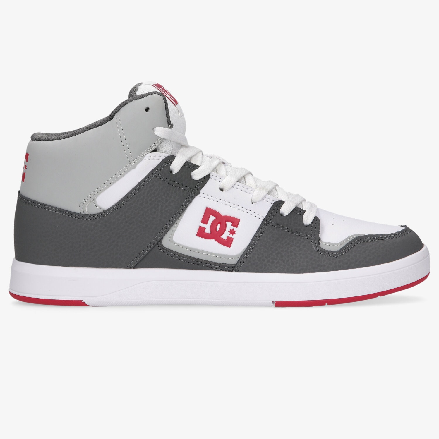 Buty sneakersy męskie DC THE CURE HIGH DCSMUWYR BIAŁY