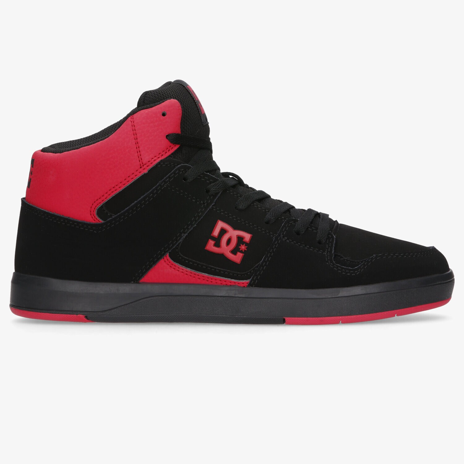 Buty sneakersy męskie DC THE CURE HIGH DCSMUXKKR CZARNY