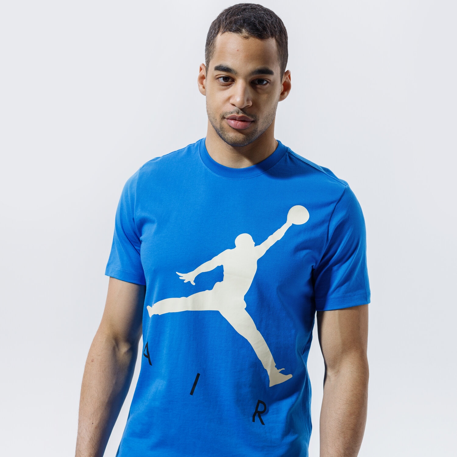 Koszulka, t-shirt sportowy męski JORDAN T-SHIRT JUMPMAN AIR HBR