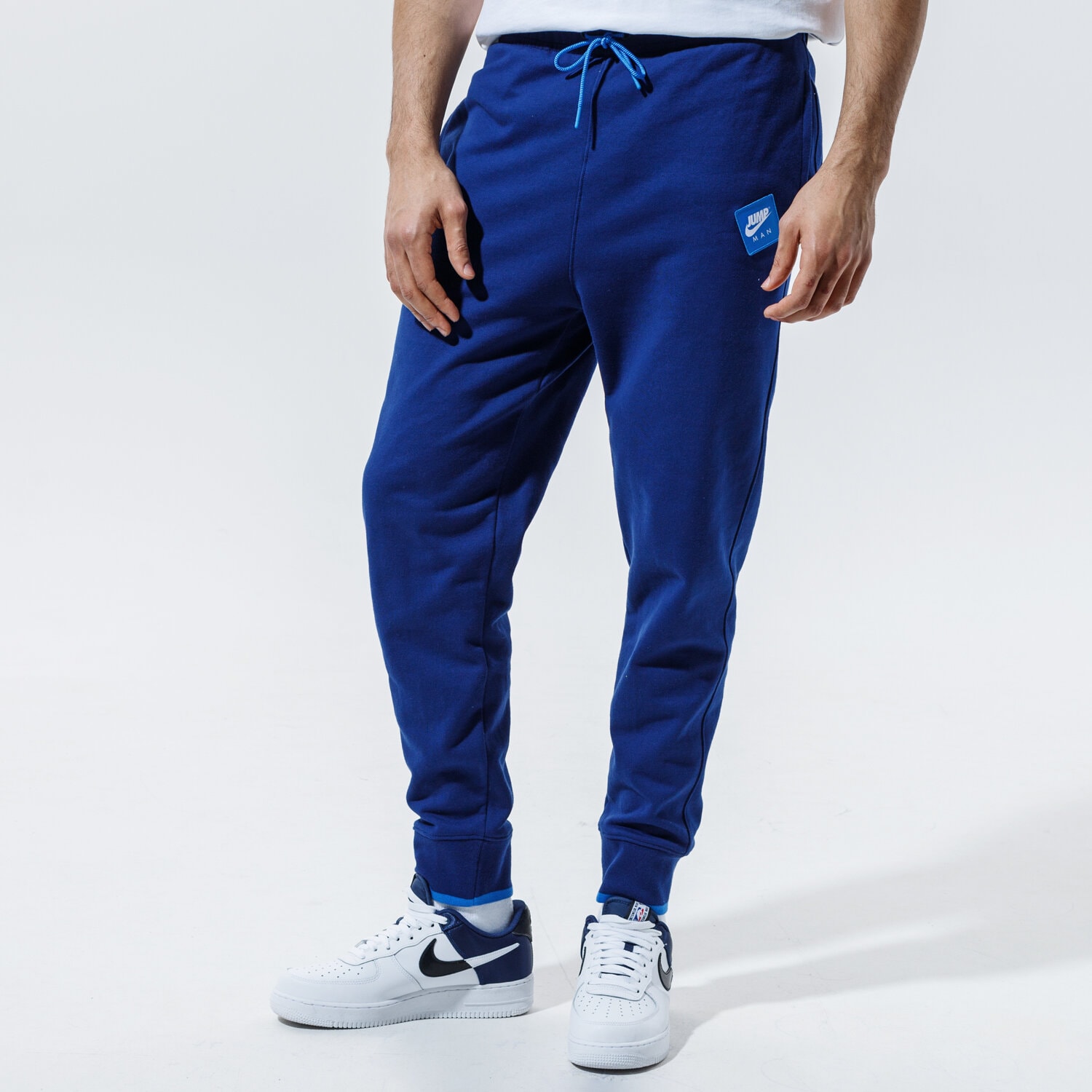 Spodnie sportowe męskie JORDAN SPODNIE JUMPMAN CLASSICS CV2249-492 GRANATOWY