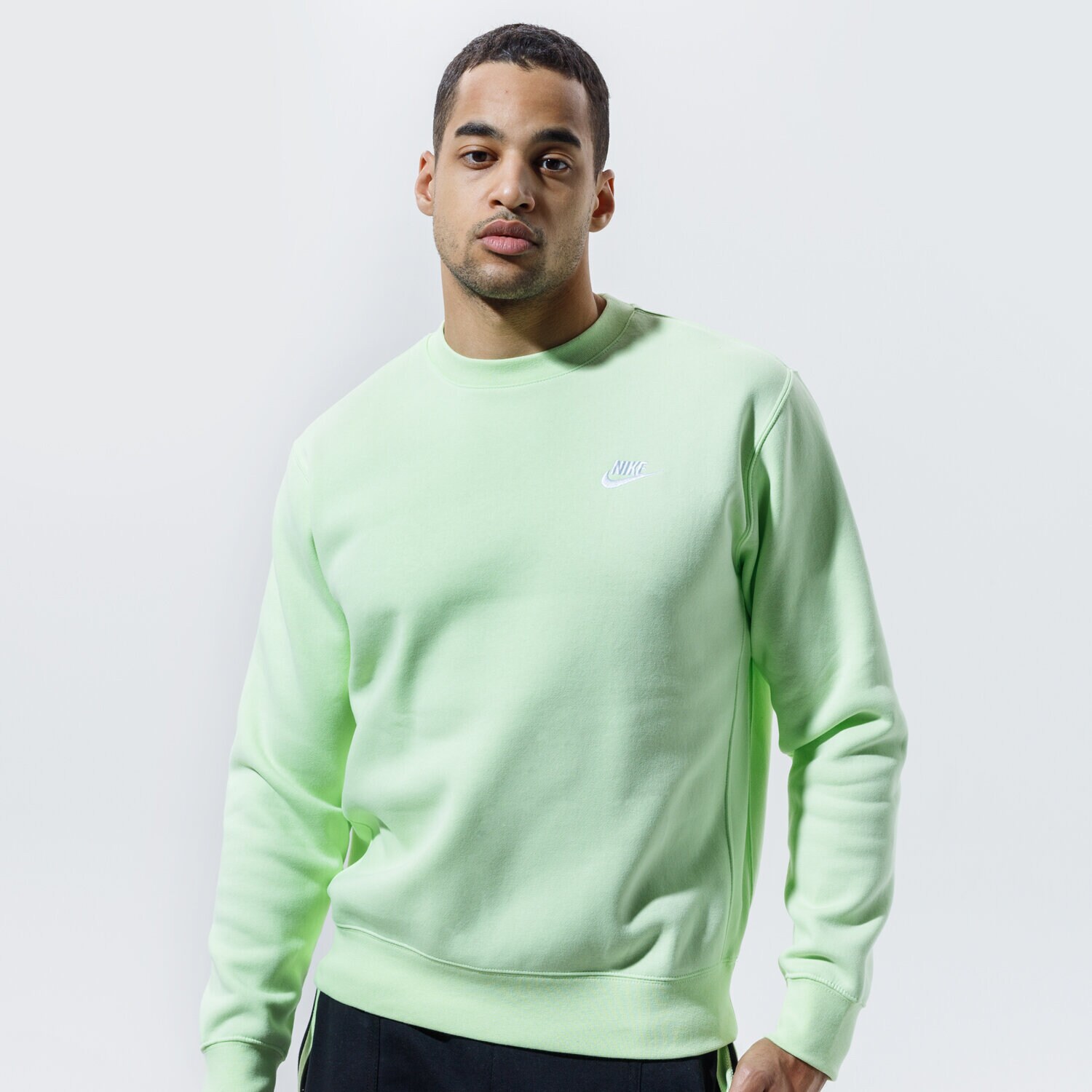 Bluza męska NIKE BLUZA SPORTSWEAR CLUB BV2662-383 ZIELONY