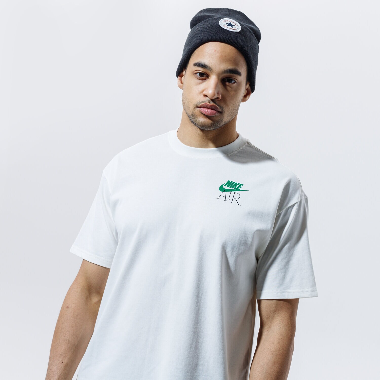 Koszulka, t-shirt sportowy męski NIKE T-SHIRT SPORTSWEAR DB6093-901 BIAŁY