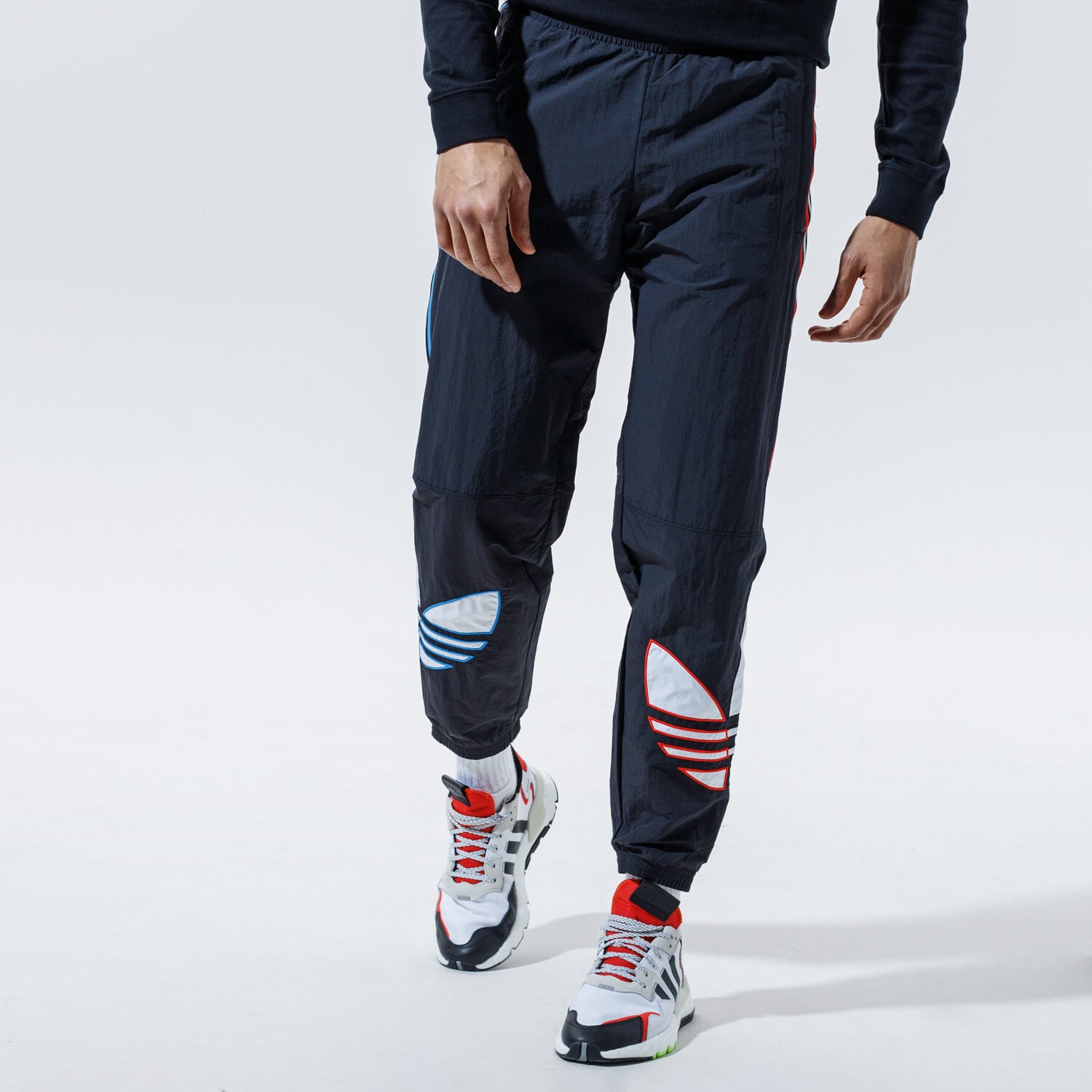 Spodnie sportowe męskie ADIDAS SPODNIE TRICOL TP GN3577 CZARNY