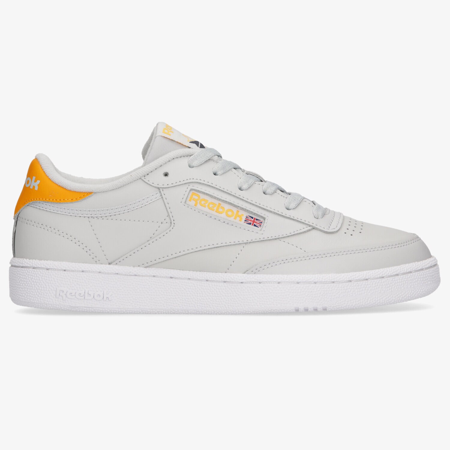 Buty sneakersy męskie REEBOK CLUB C 85 GX7558 BEŻOWY