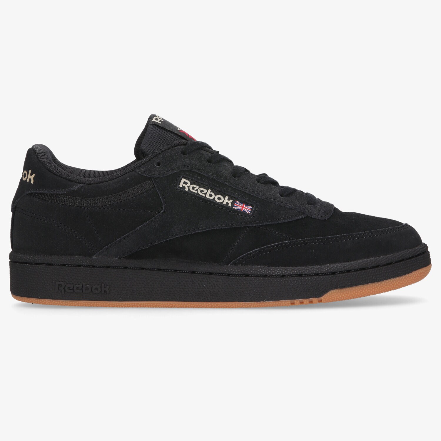Buty sneakersy męskie REEBOK CLUB C 85 G57634 CZARNY
