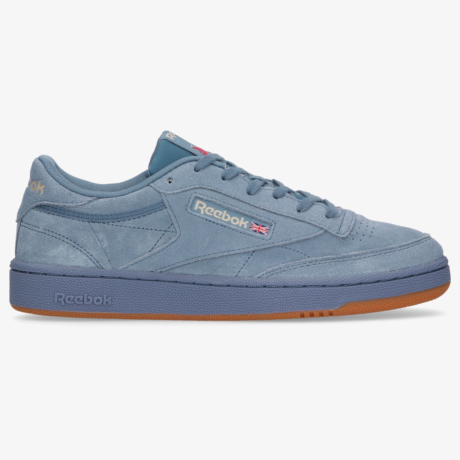 Buty sneakersy męskie REEBOK CLUB C 85 H68690 NIEBIESKI