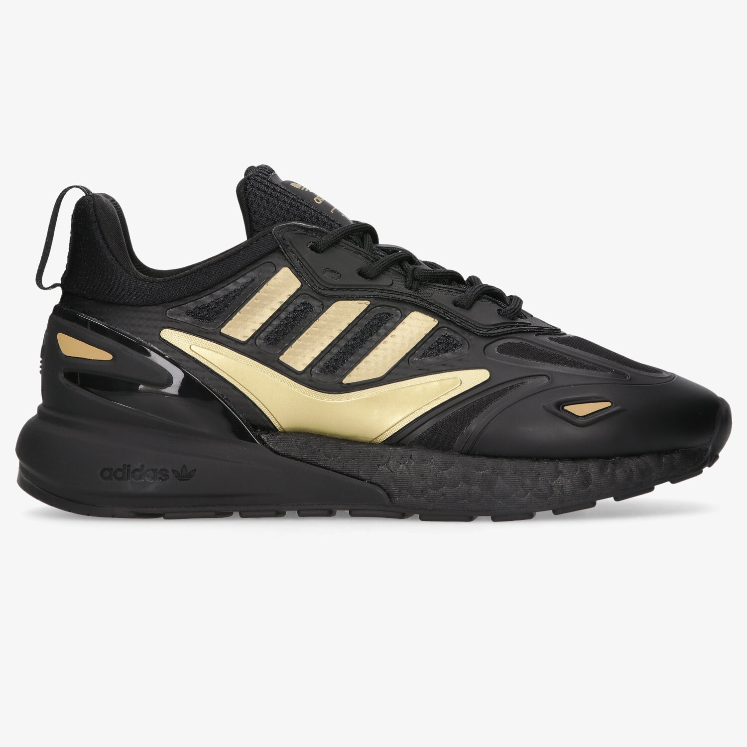Buty sneakersy dla dzieci ADIDAS ZX 2K BOOST 2.0 J GZ7484 CZARNY